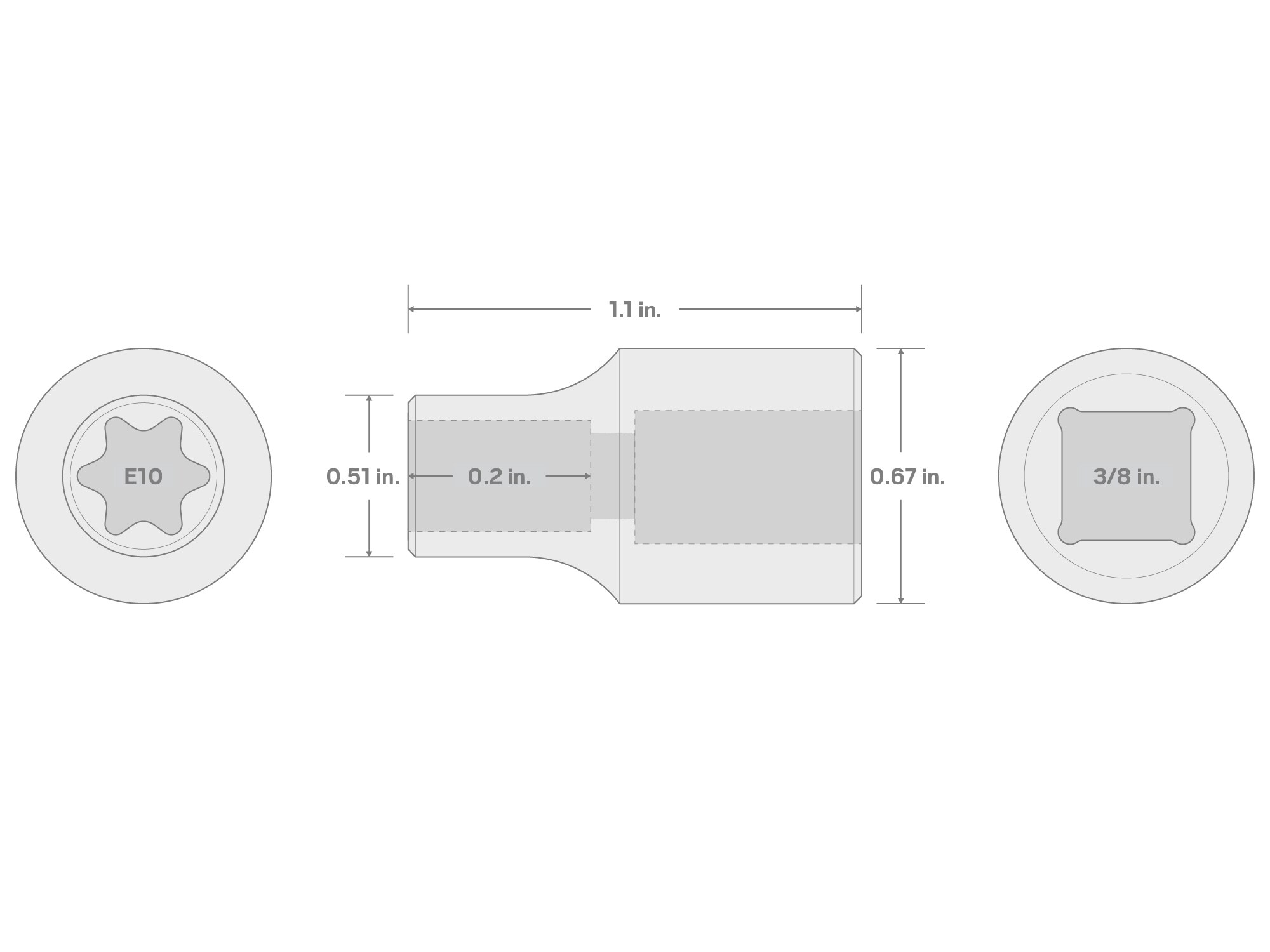 TEKTON SHD12410 Driver-Sockets - View #2