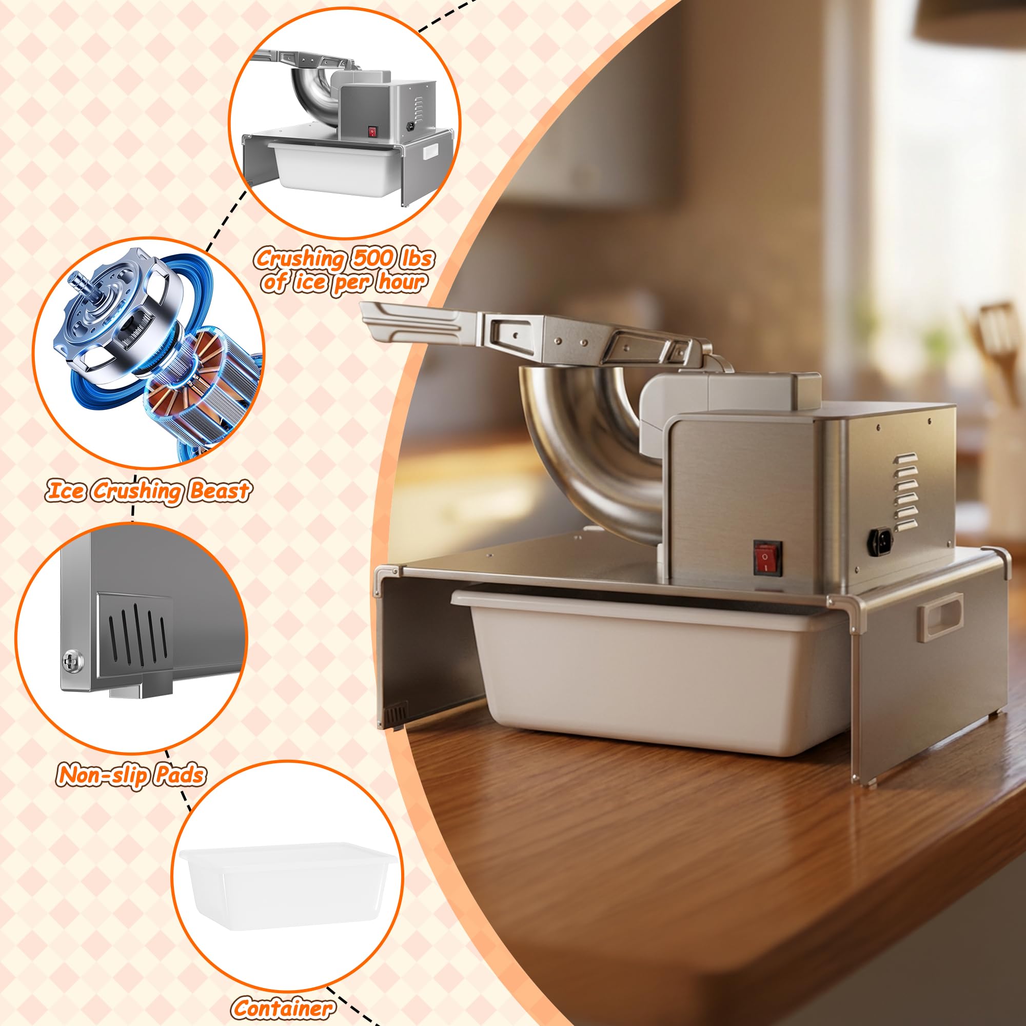 Aoibox LAB9M2NT Frozen-Confection-Appliances - View #3