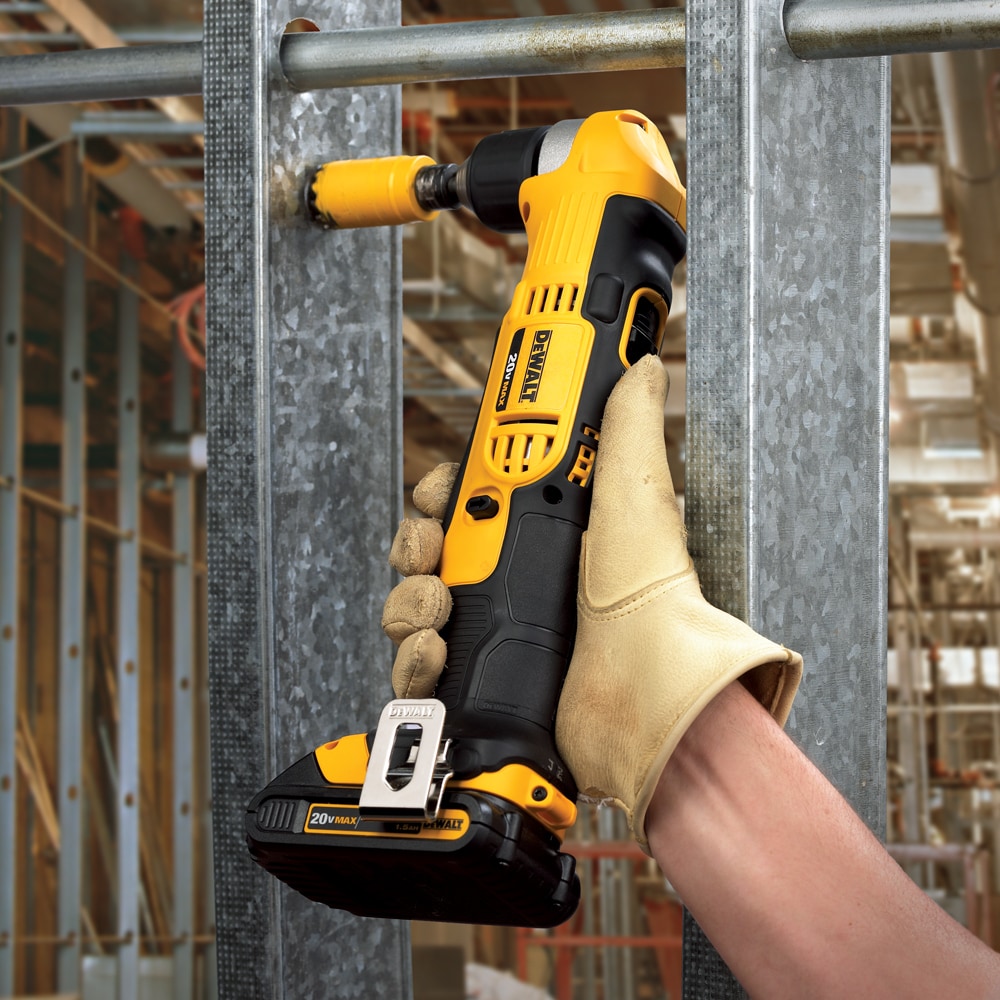 DEWALT 20-volt Max 3/8-in Right Angle Cordless Drill (Tool Only