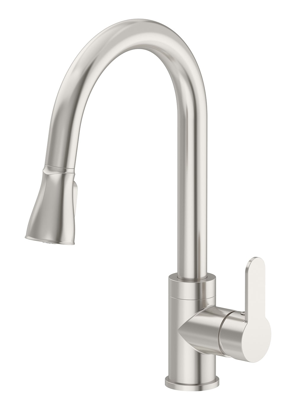 Symmons SK6710PDSTS Stainless Steel Single Handle Deck-mount Filtered Kitchen Faucet with Sprayer