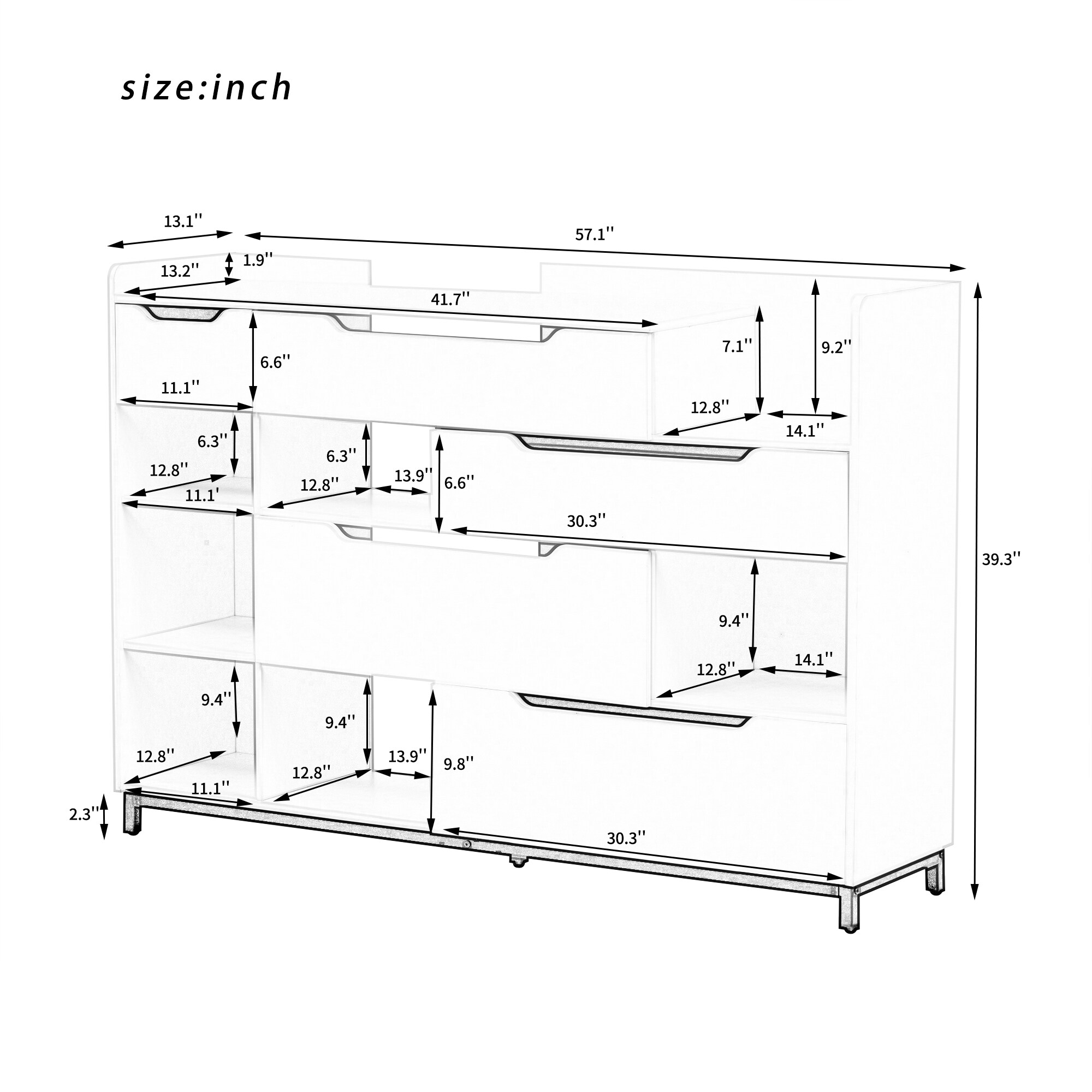 ModernLuxe L-SJ000120AAB Shoe-Racks - View #7