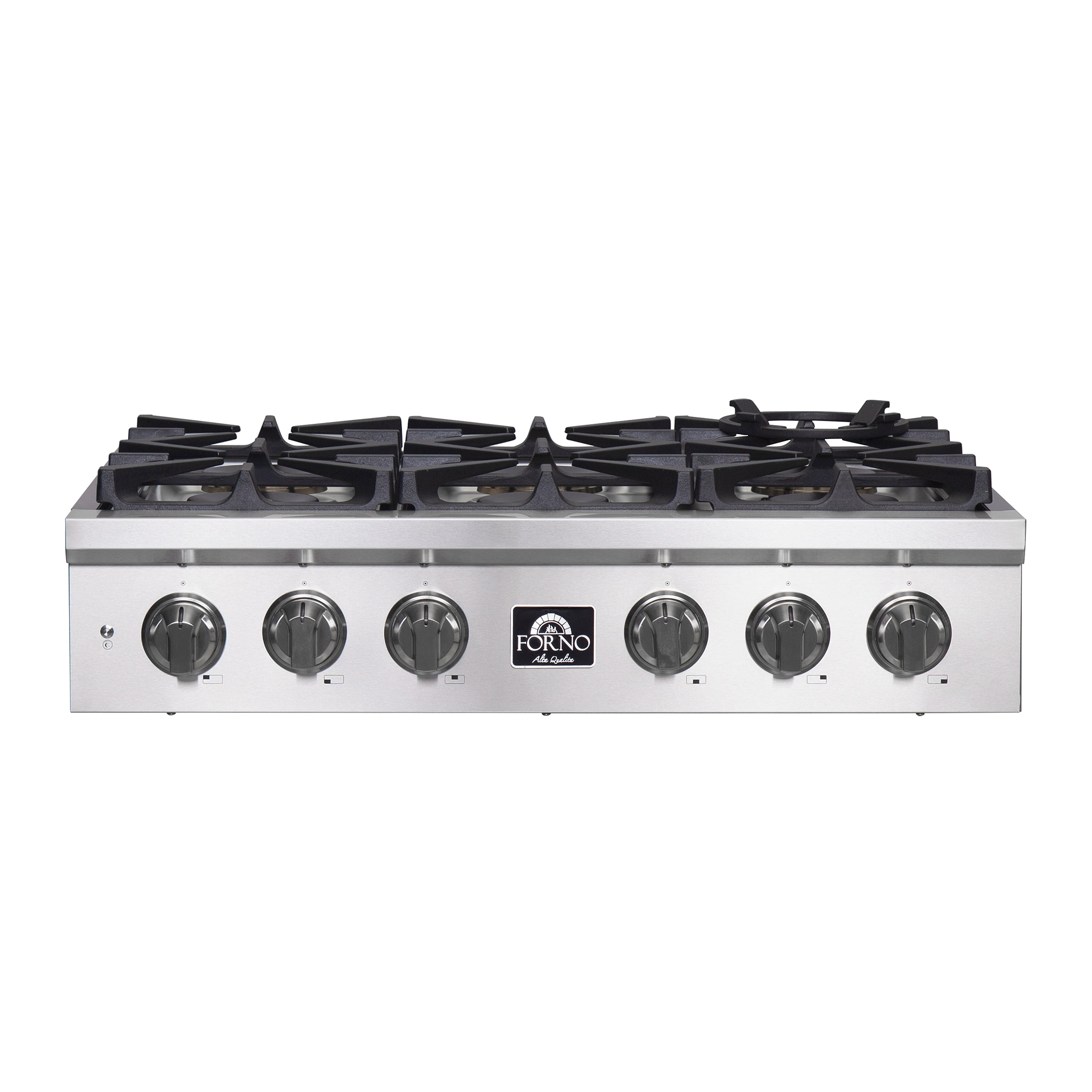 FORNO FCTGS5751-36 Spezia 36-in 6 burners Stainless steel Gas Cooktop