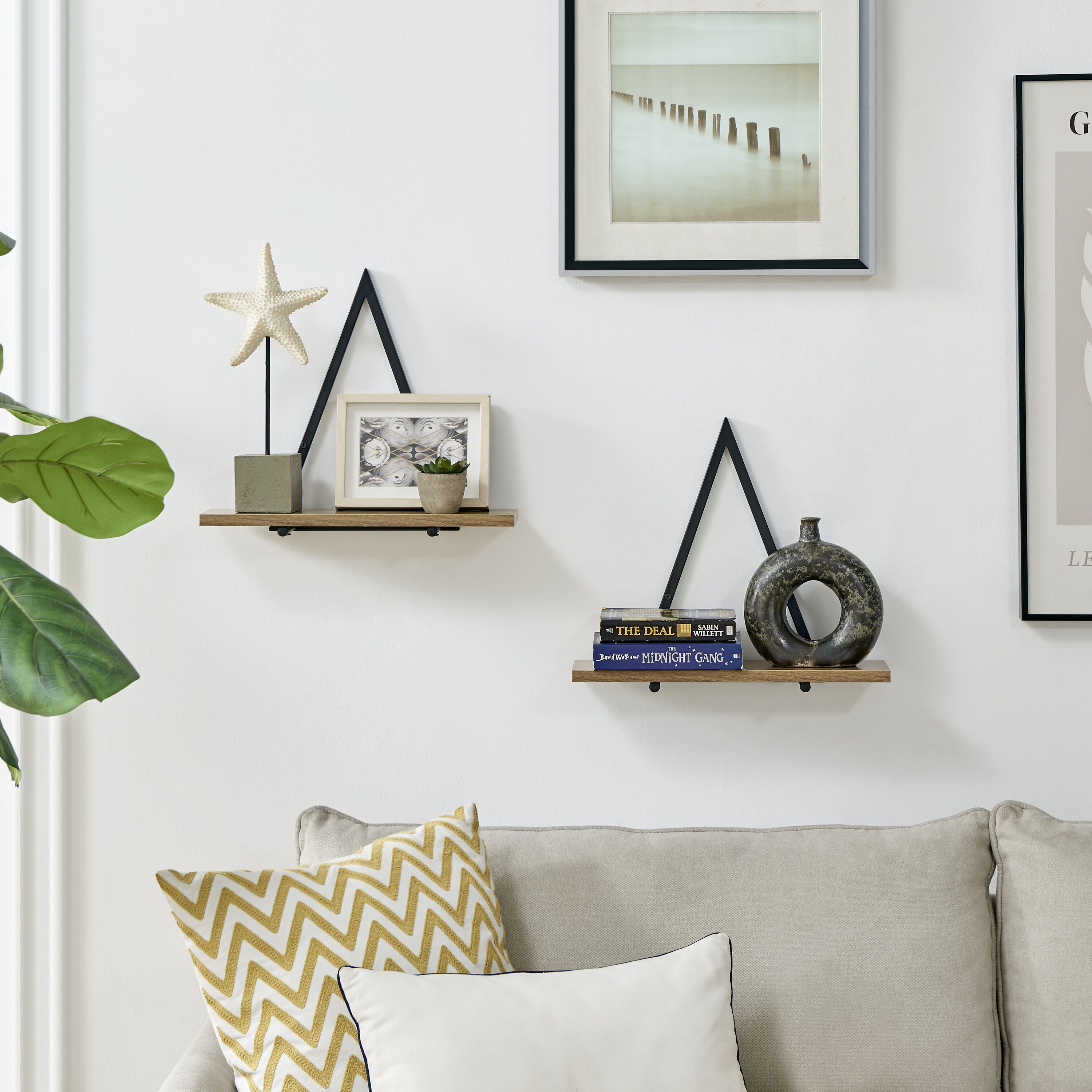 Danya B. GH22090WN Wall-Mounted-Shelving - View #3