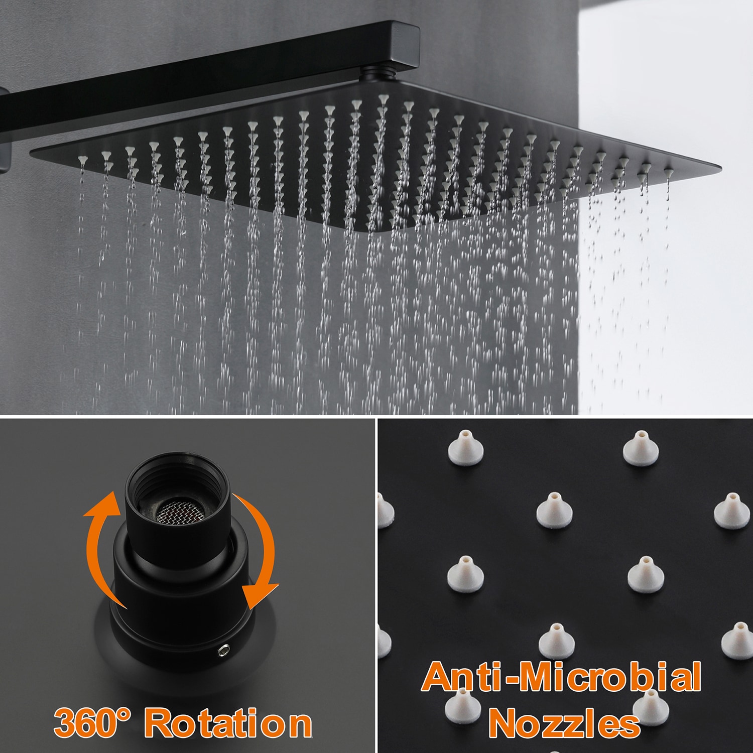 Cobbe LSSSSFF0212B Showerhead-Bar-Panels - View #4