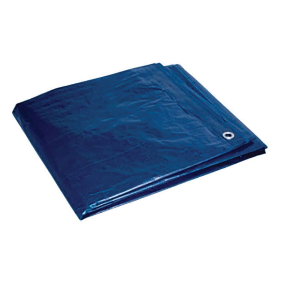 Foremost 10 ft. W X 12 ft. L Heavy Duty Polyethylene Tarp Blue #81012