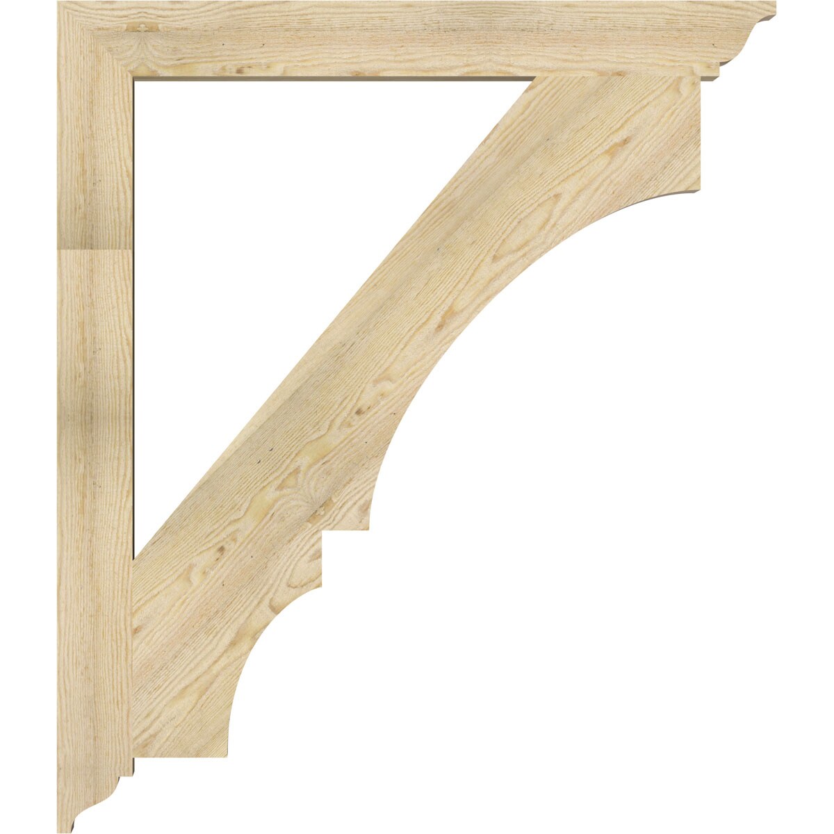 Ekena Millwork BKT04X38X44BOA01RDF Exterior-Brackets-Braces - View #3