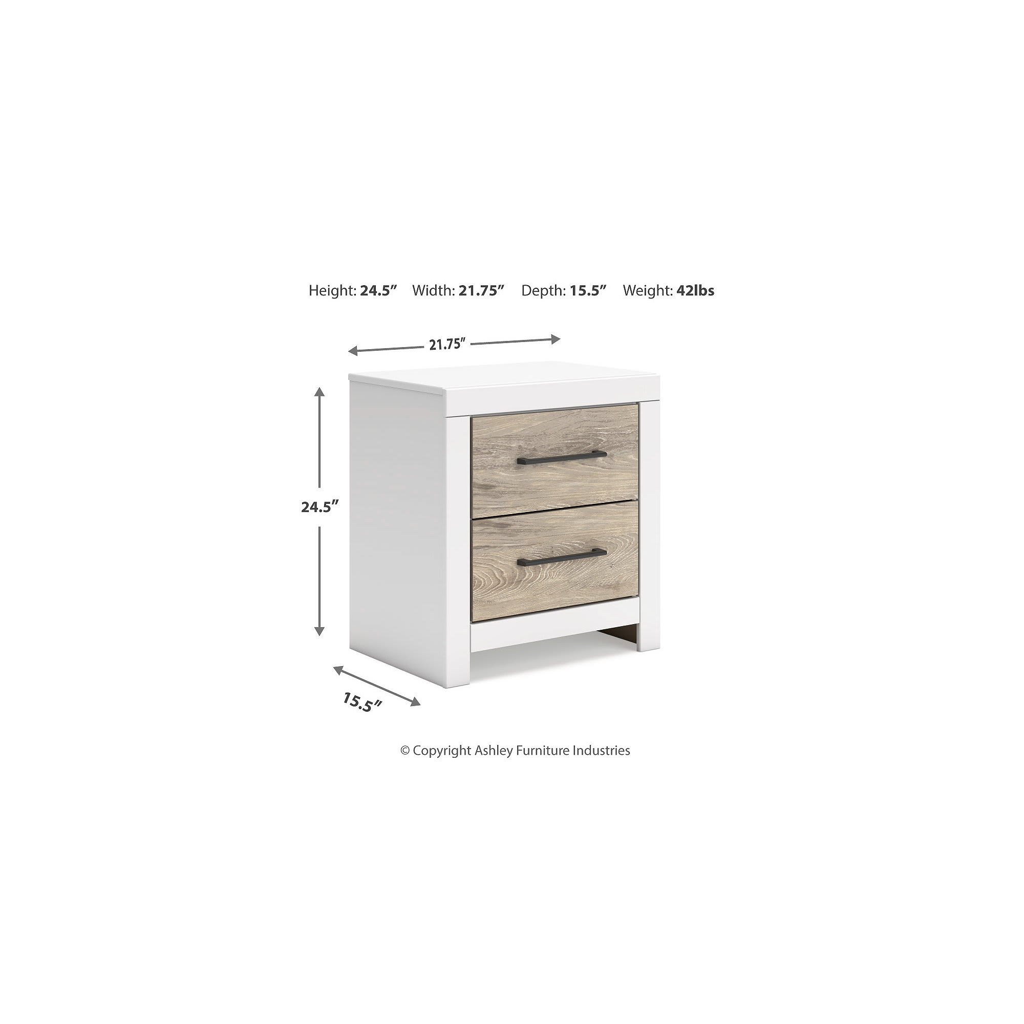 Signature Design by Ashley B2035-92 nightstands - View #4