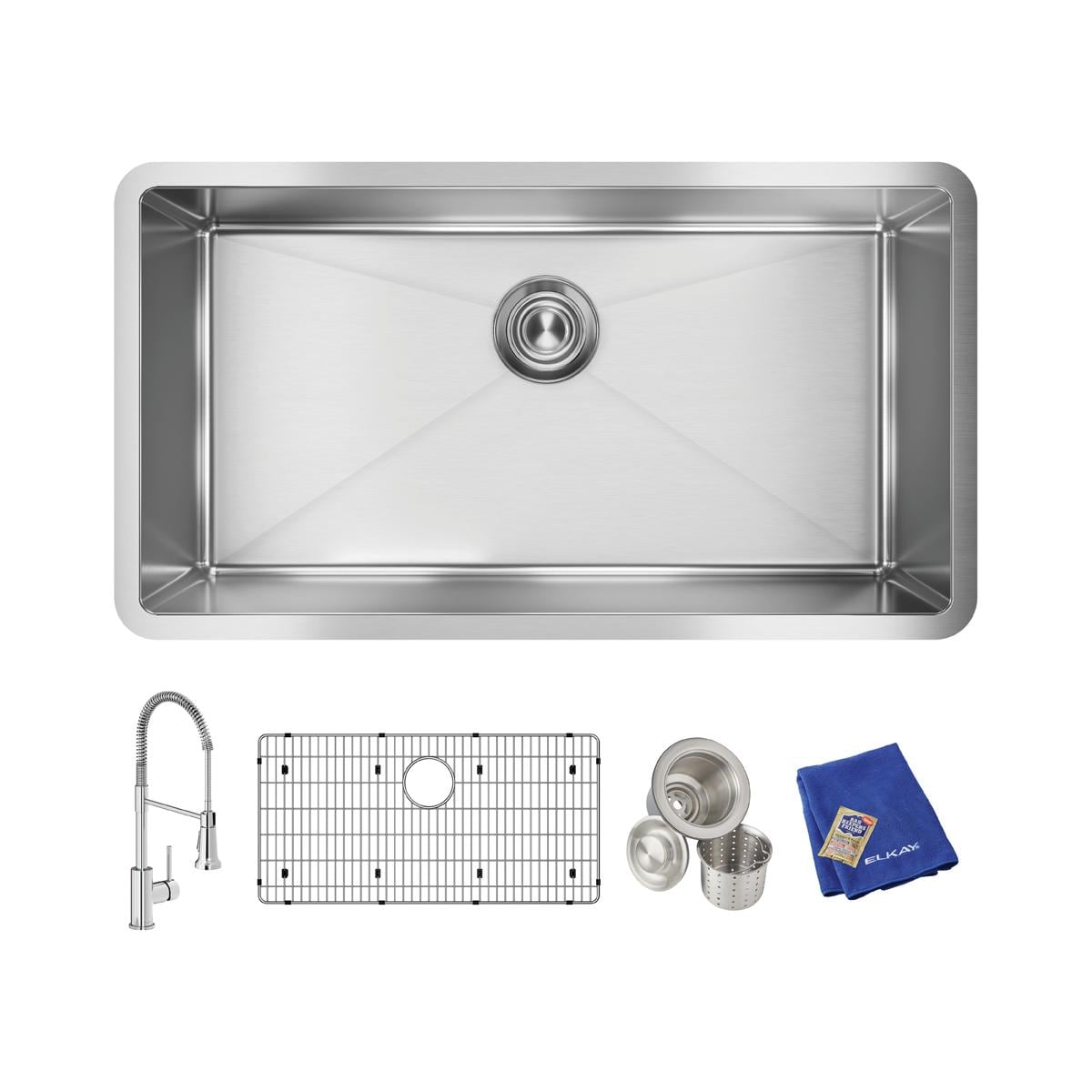 Elkay EFRU311610TFC Kitchen-Sinks - View #5