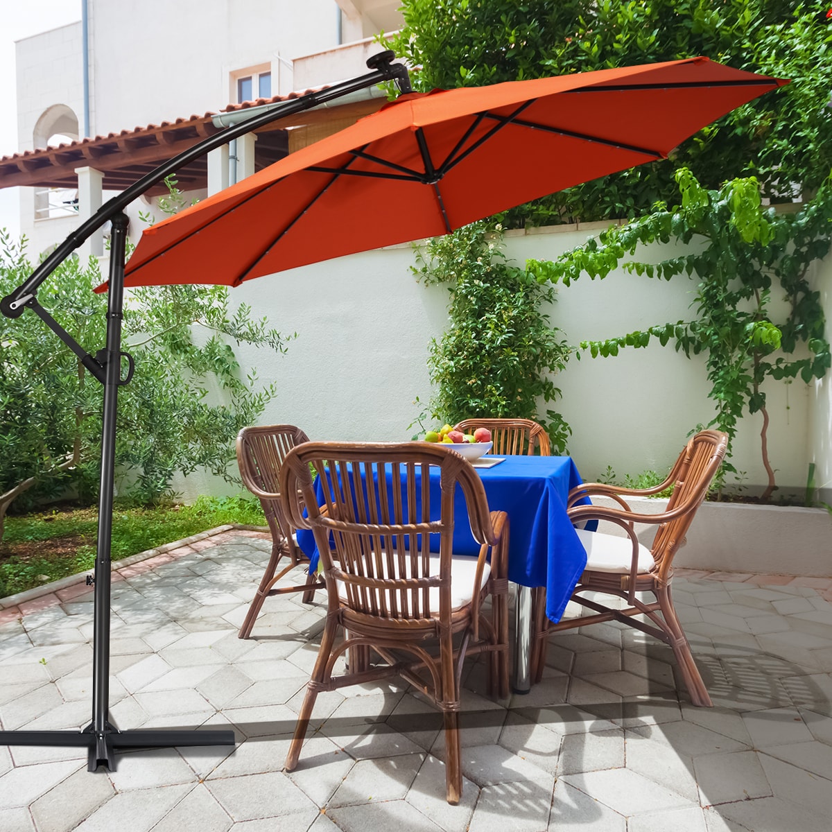 Costway OP70282OR Umbrellas-2 - View #4