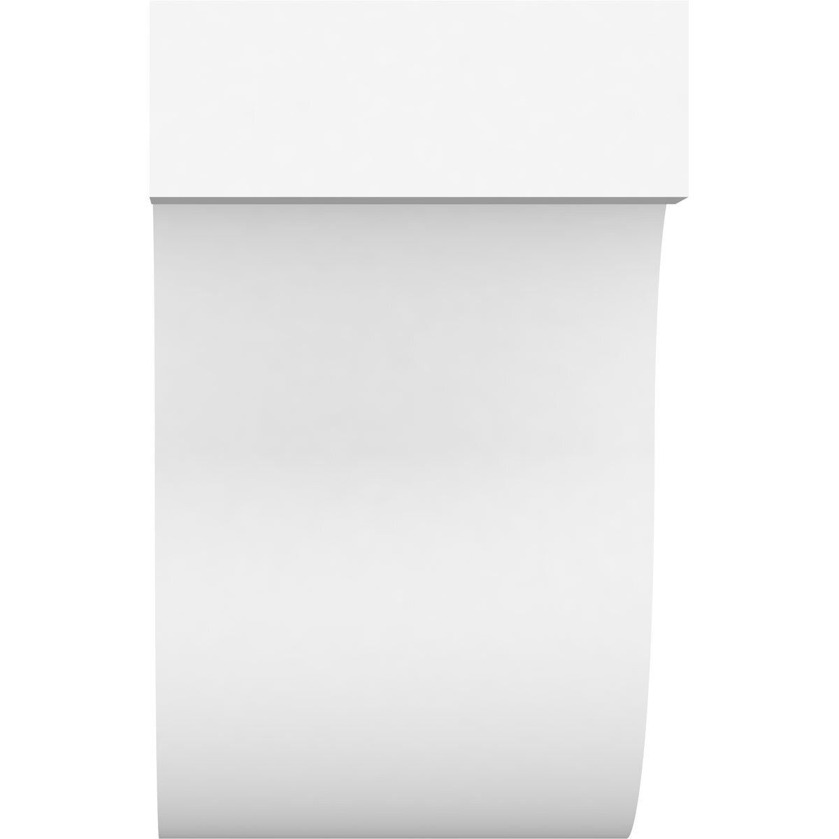 Ekena Millwork RFTP06X10X16DEL Exterior-Brackets-Braces - View #2