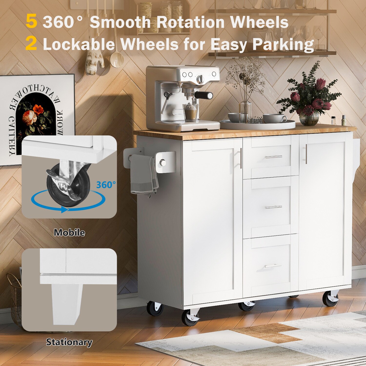 Streamdale Furniture WF316599AAW Kitchen-Furniture - View #5