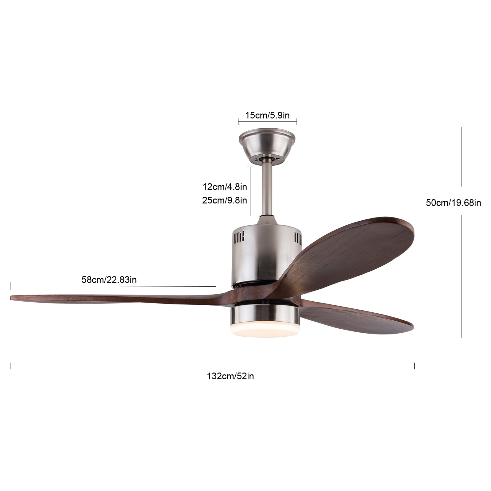 Oukaning JZUCODO5NSHCX Ceiling-Fans - View #4
