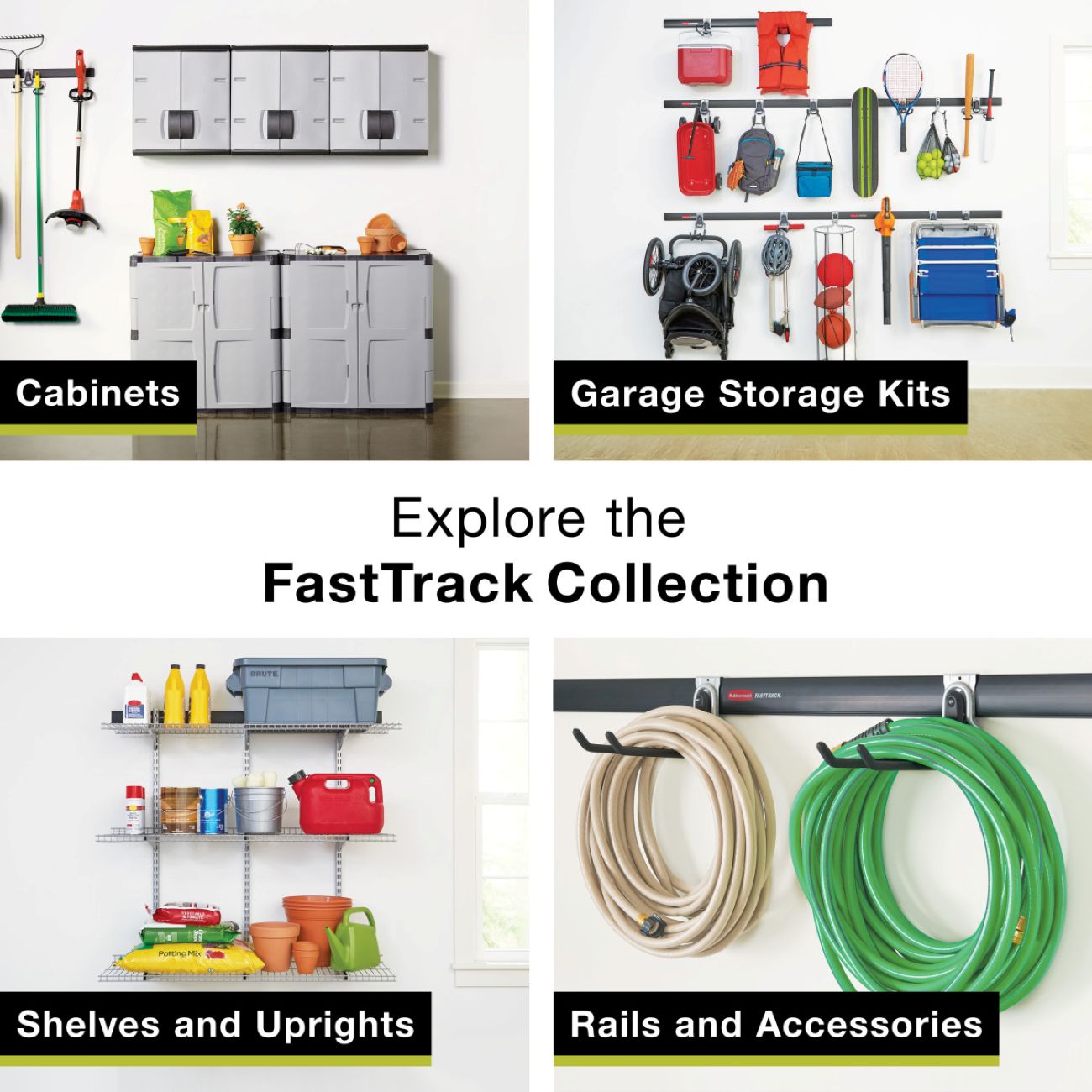 Rubbermaid 1784416 Garage-Storage-Rail-Sys-Acc - View #6