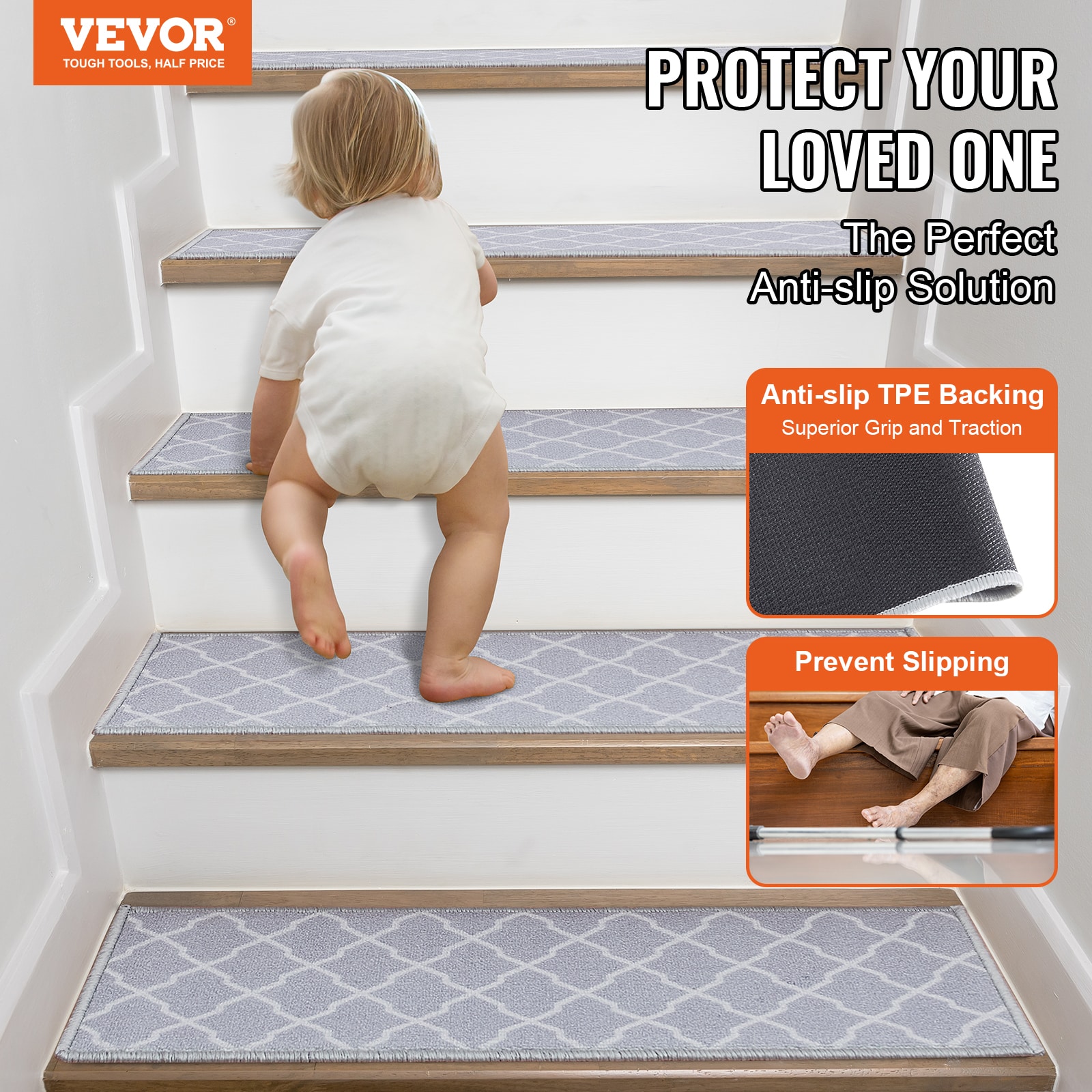 VEVOR LTFHDSSTPE289DKW5V0 Carpet-Tile - View #3