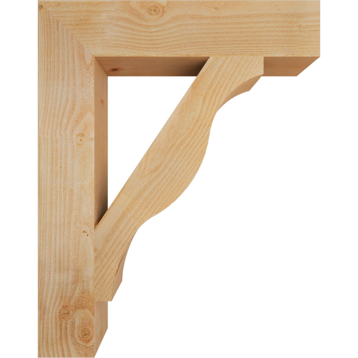 Ekena Millwork BKT06X30X38FST05RDF Exterior-Brackets-Braces - View #3