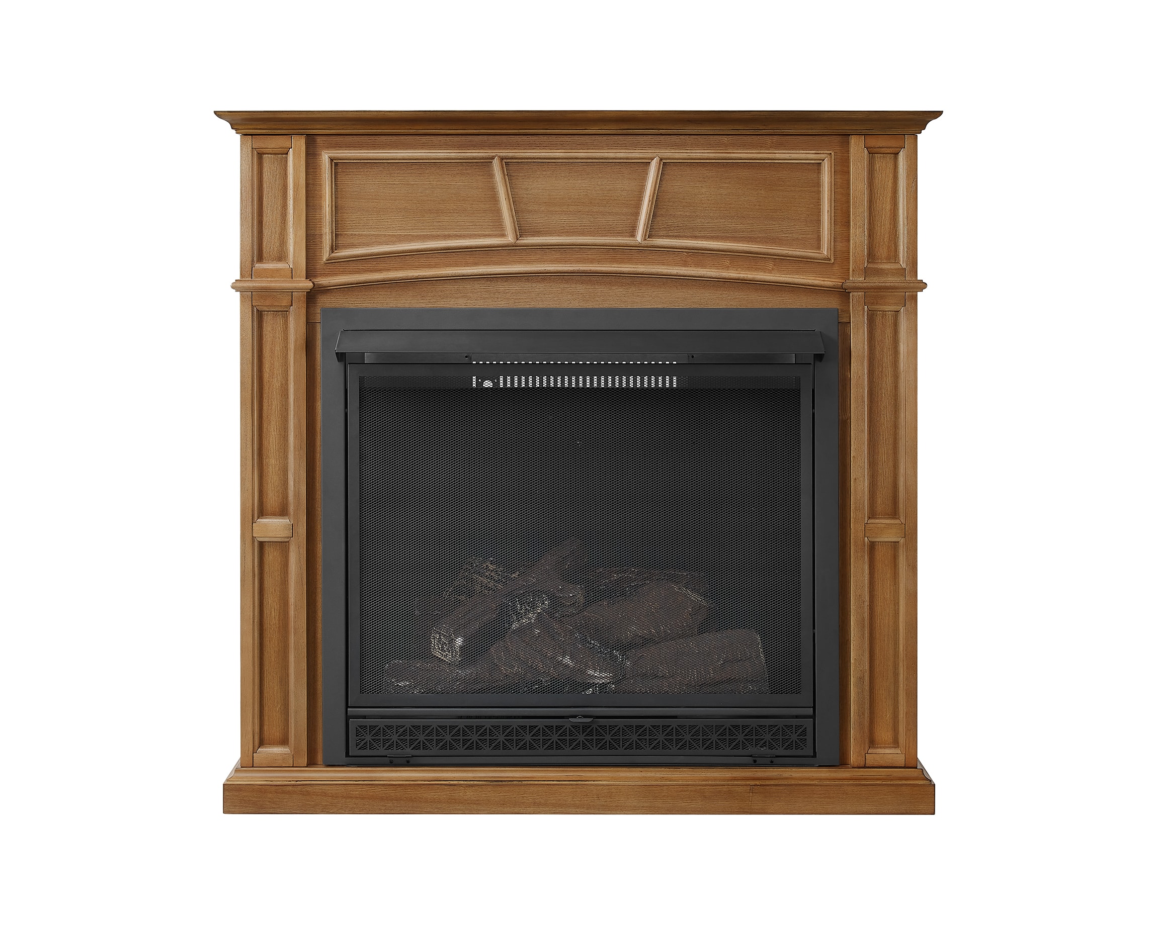 Pleasant Hearth VFF3-33PHDY 44.88-Inches Platinum Oak Ventless Liquid Propane and Natural Gas Fireplace