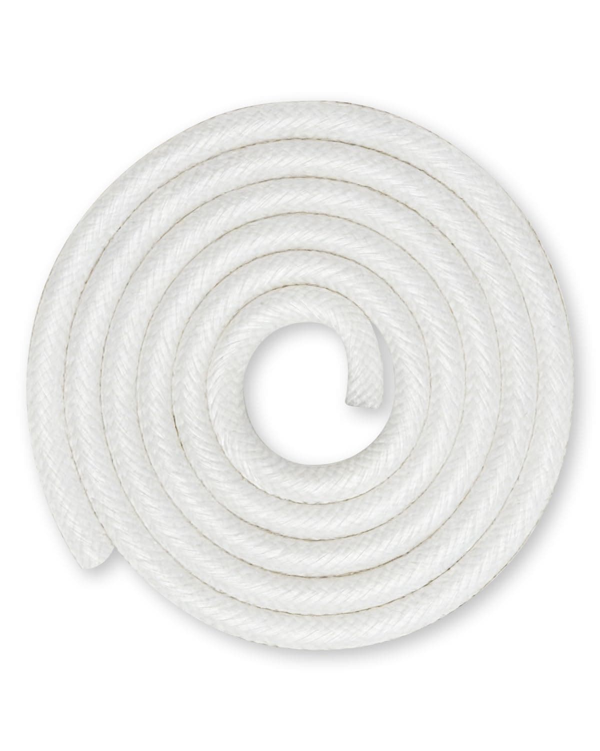DYRCJ  Wood Stove Door Gasket Rope Fiberglass Replacement Seal for Fireplace Oven Pellet Stove Central Boiler Wood Stove One Inch by Ten Feet