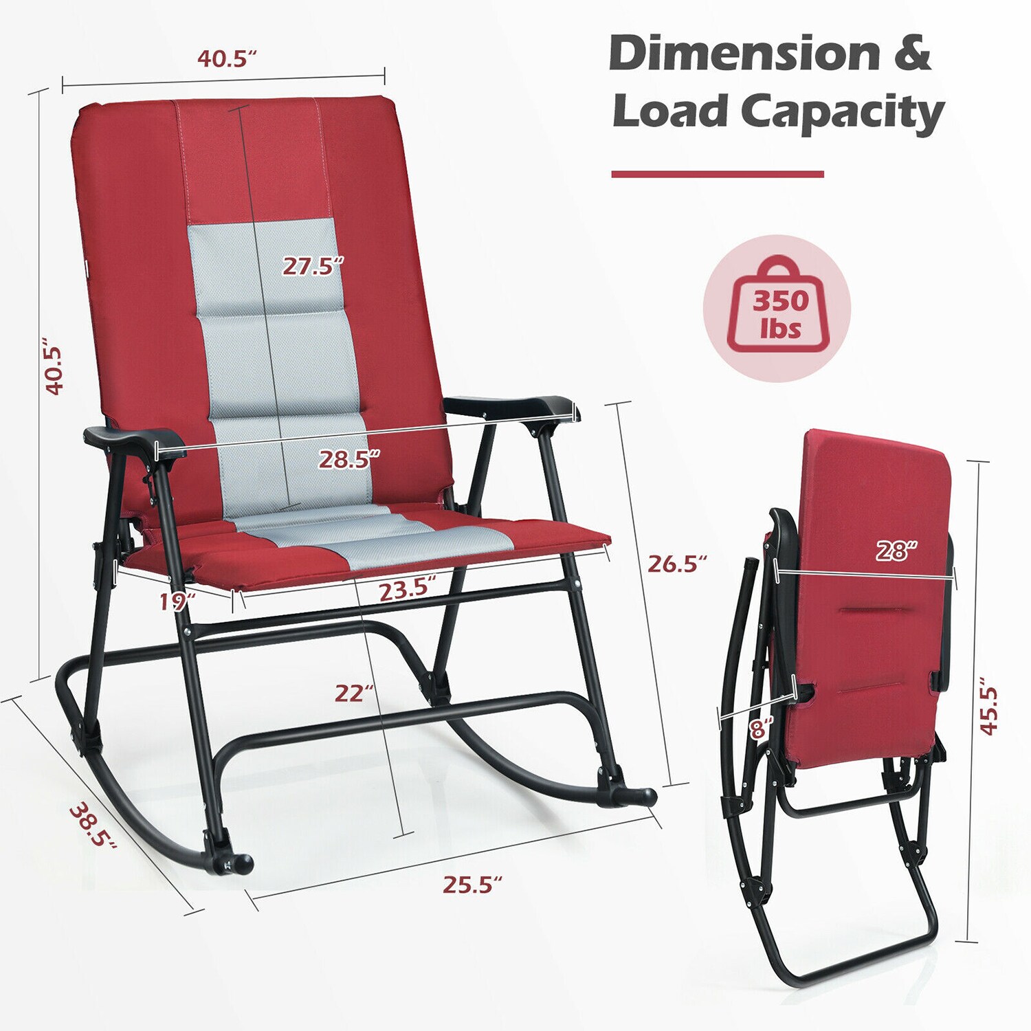 Forclover HYFE-70500RE Patio-Chairs - View #10
