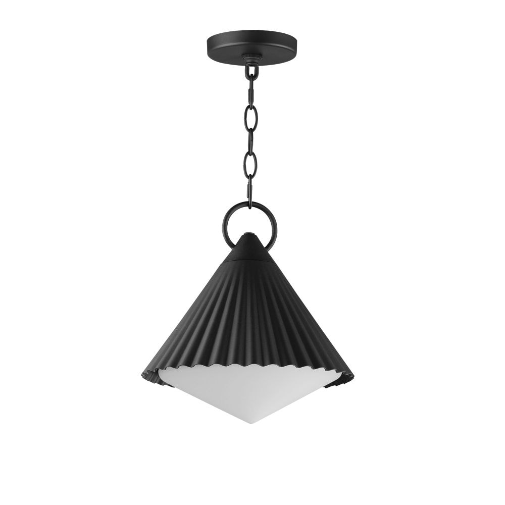 Maxim Lighting - Odette 1 Light Medium Outdoor Pendant by Maxim - 35131WTBK