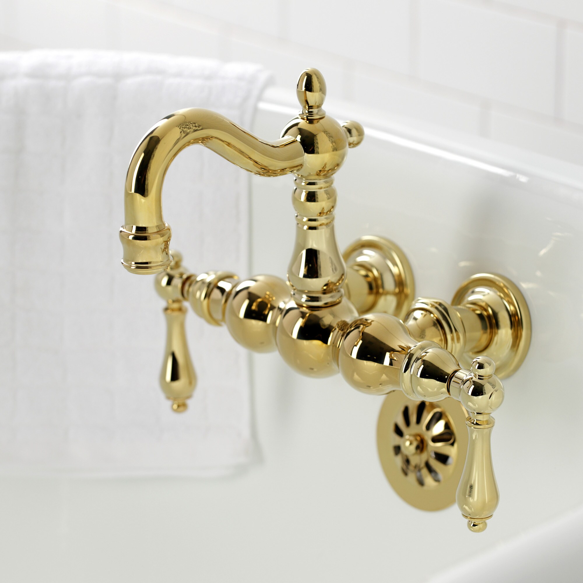 Kingston Brass WLCA1001T2 Roman-Tub-Faucets - View #4