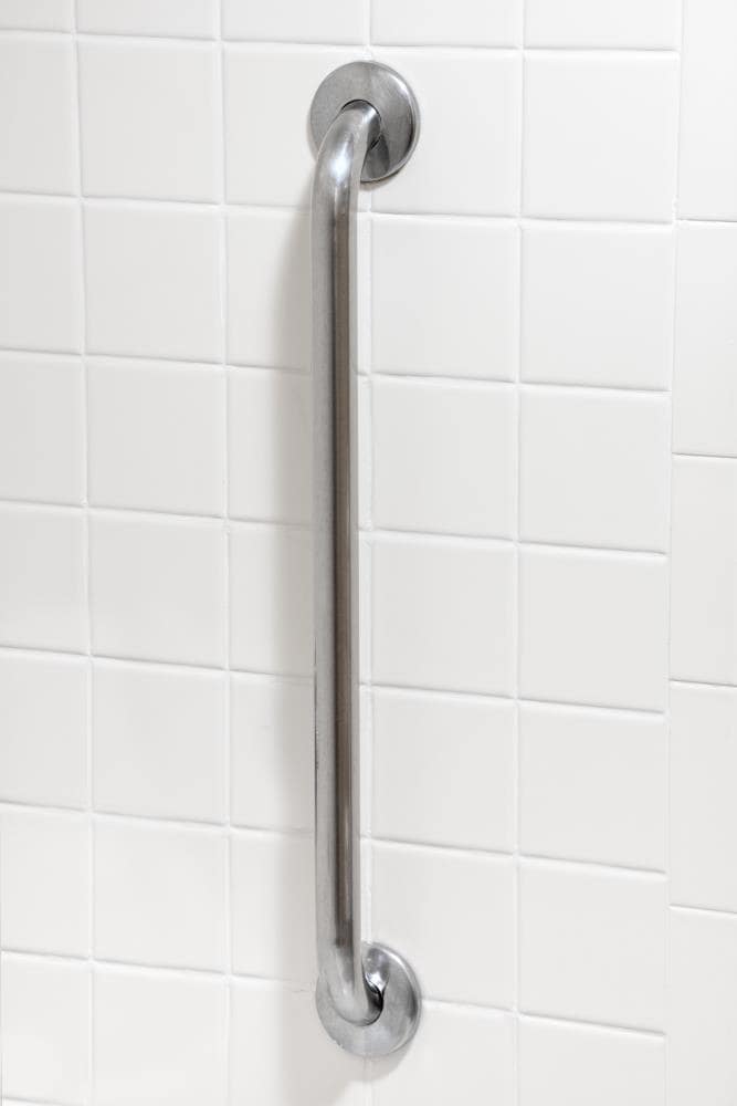 CSI Bathware Straight bar 36-in Satin Stainless Wall Mount ADA ...