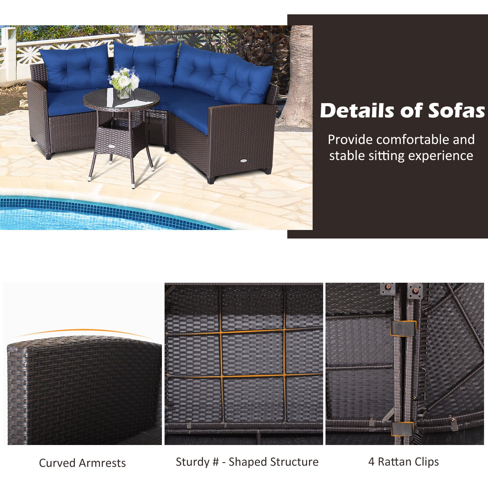 Volenca VOL-66041Y Patio-Sofas-Daybeds - View #8
