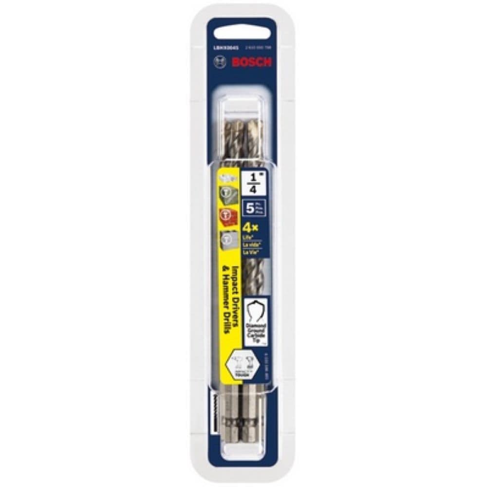Bosch LBHX0045 Cement-Masonry-Drill-Bits - View #2