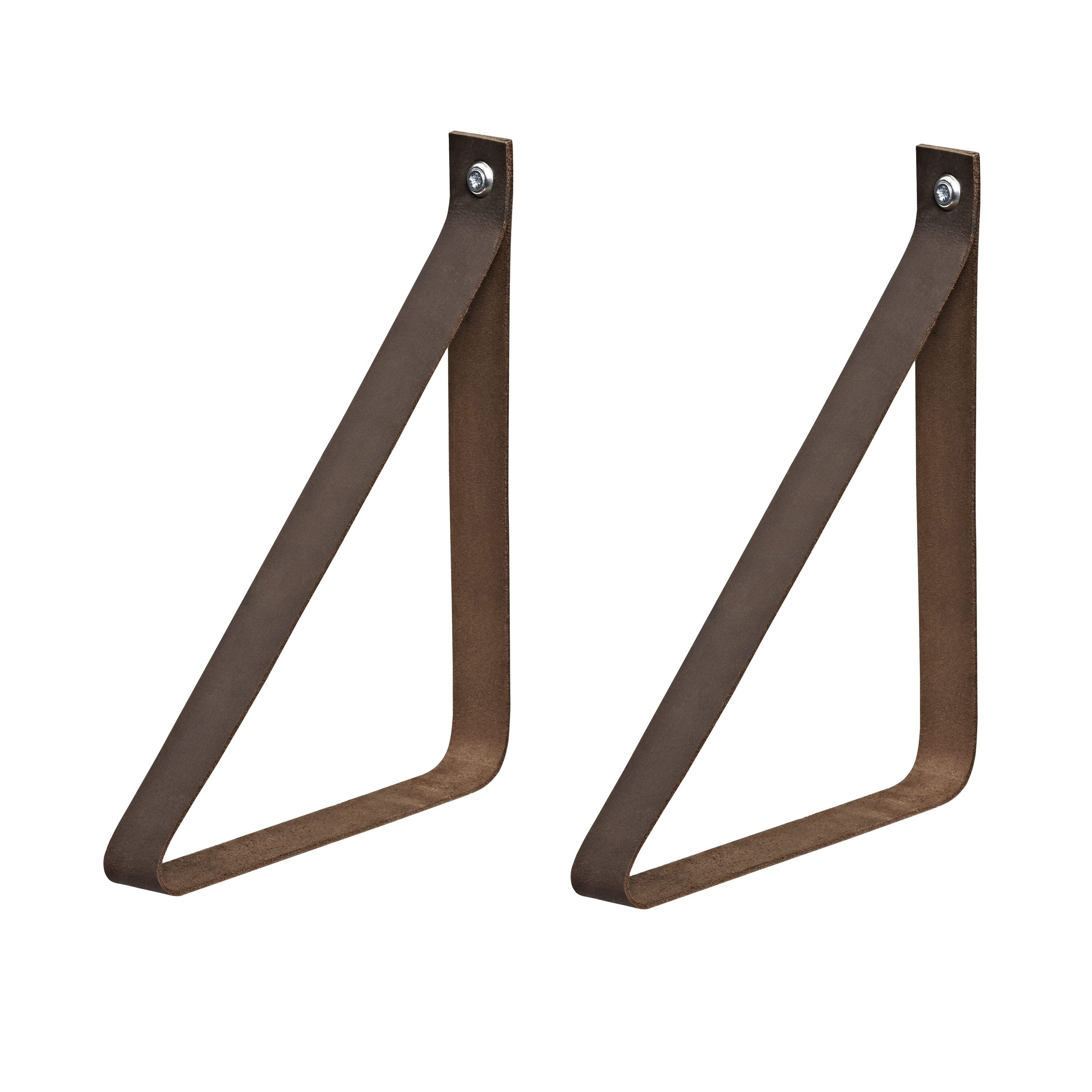 DOLLE 13435 1.2-in L x 9.4-in W x 9.8-in D Shelf Bracket (2-Pack)