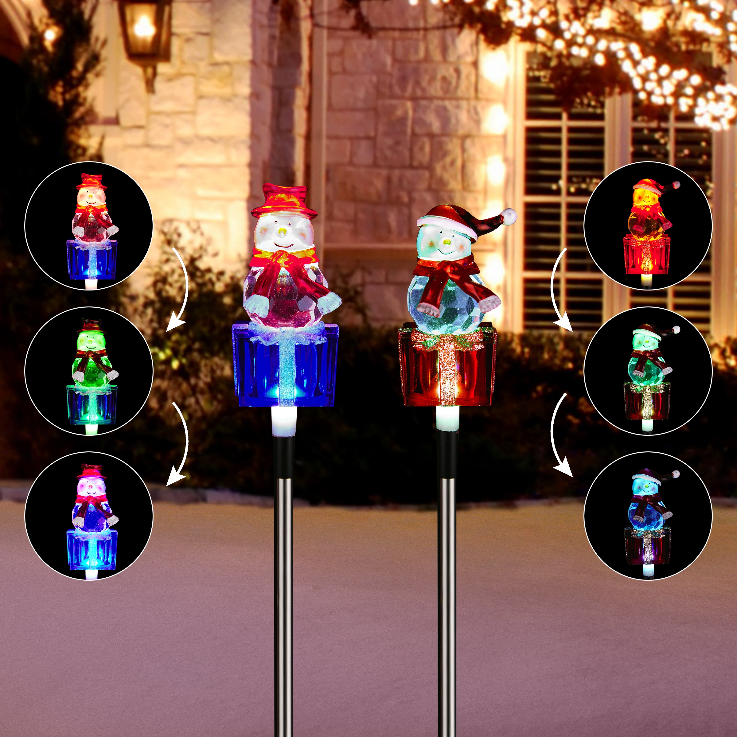 Alpine Corporation LAN346A-SLR-2 Outdoor-Christmas-Decor - View #7