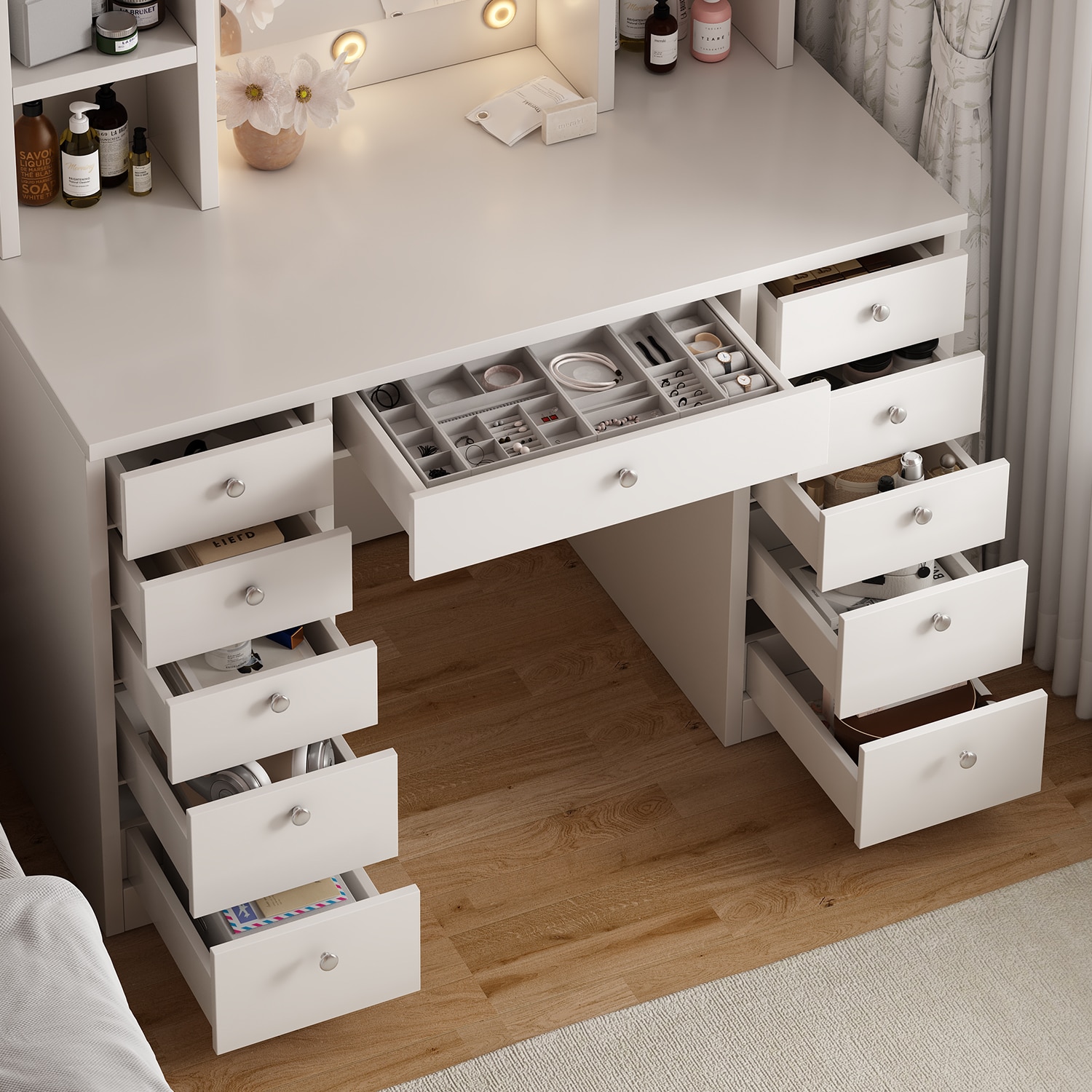 Siavonce XH49855 Bedroom-Vanities - View #7