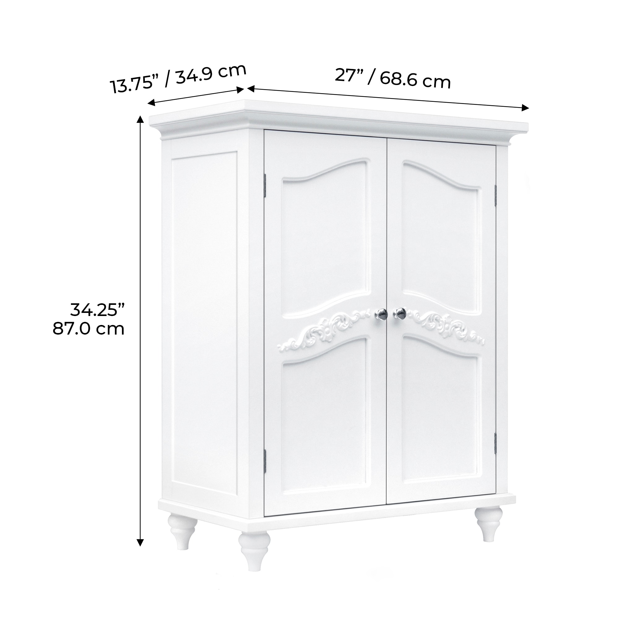 Teamson Home 550-ELG Linen-Cabinets - View #4