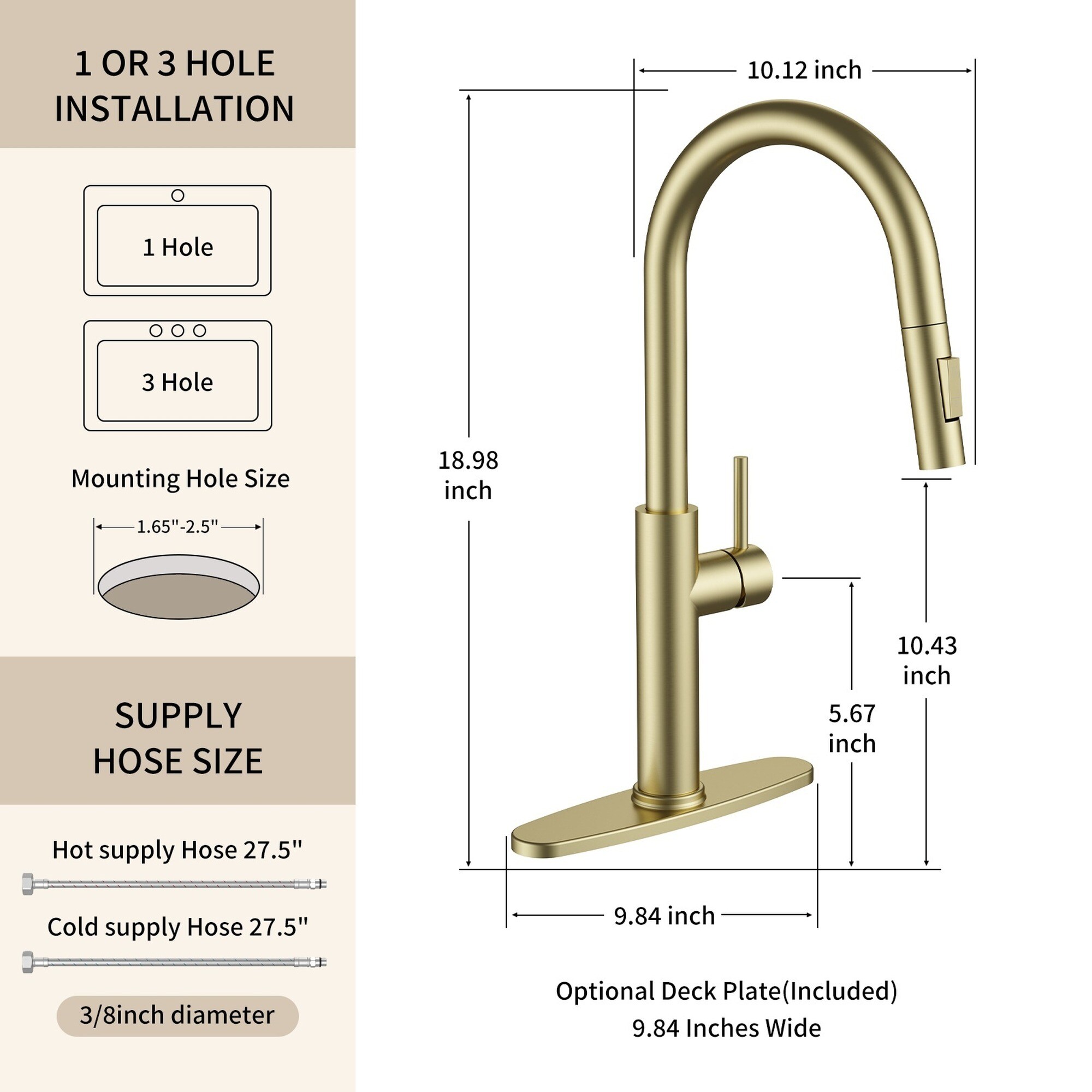 IAK ZYM103555 Kitchen-Faucets - View #5