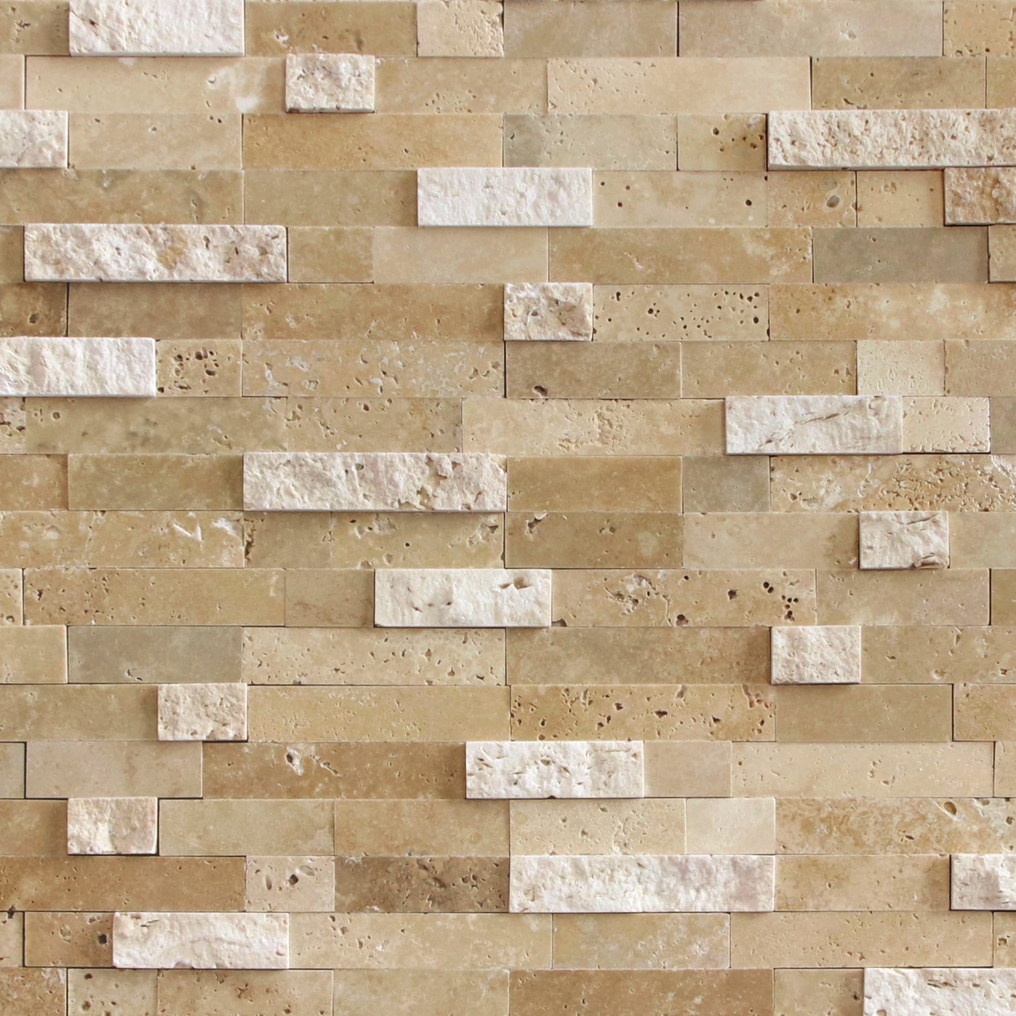 SUNWINGS HEX48-WHI-10 Beige 11-in x 12-in Natural Natural stone Stone look Hexagon Mosaic Wall Tile ( 4.3-sq ft Carton