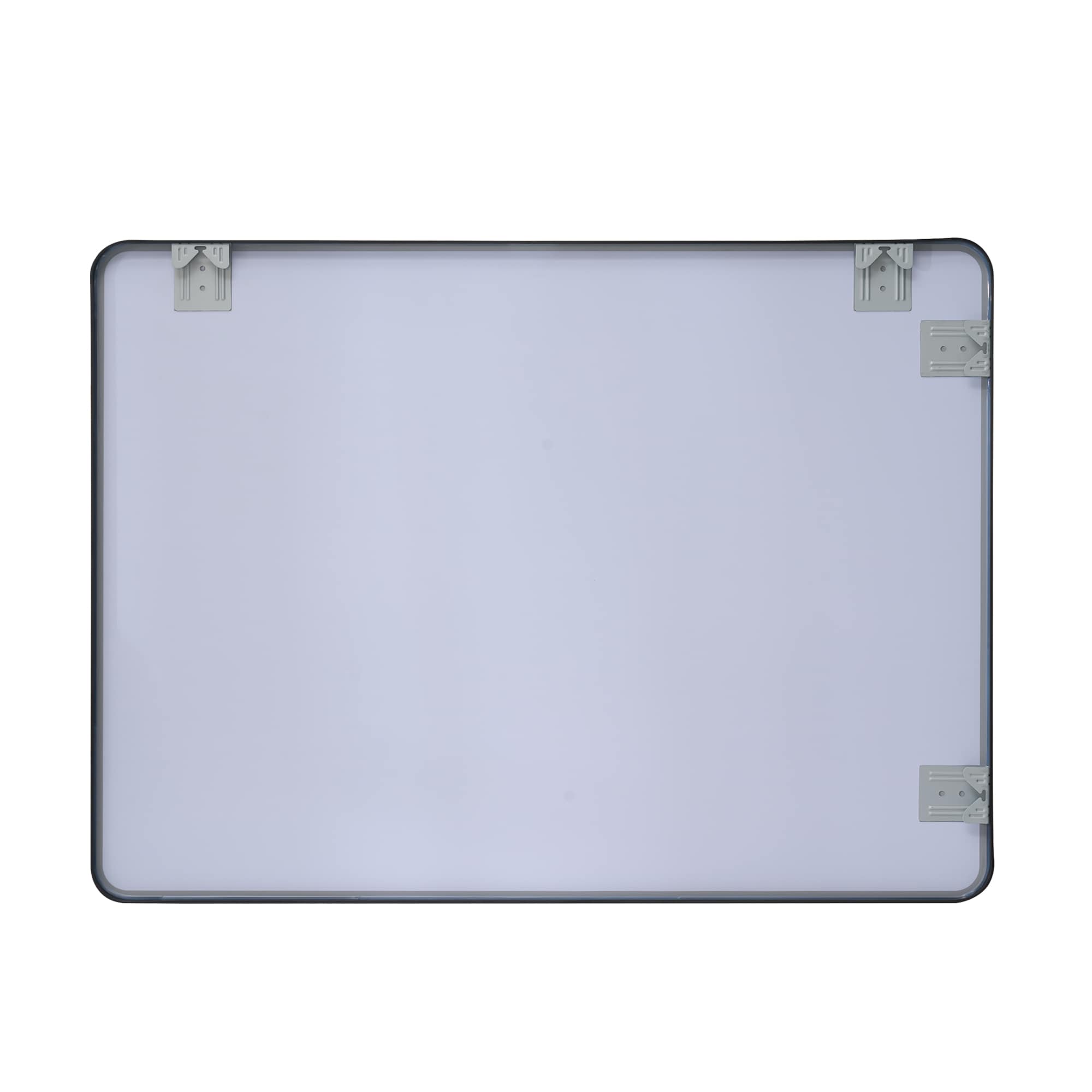 V-1001 Vanity Mirror 36 x 48 Flat Black Frame 2 inch - Artforhotel