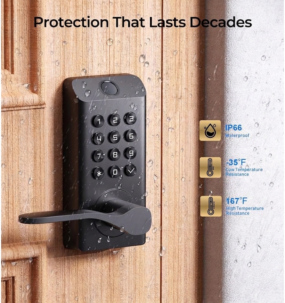 Adrinfly LAD0509M32 Electronic-Door-Locks - View #6