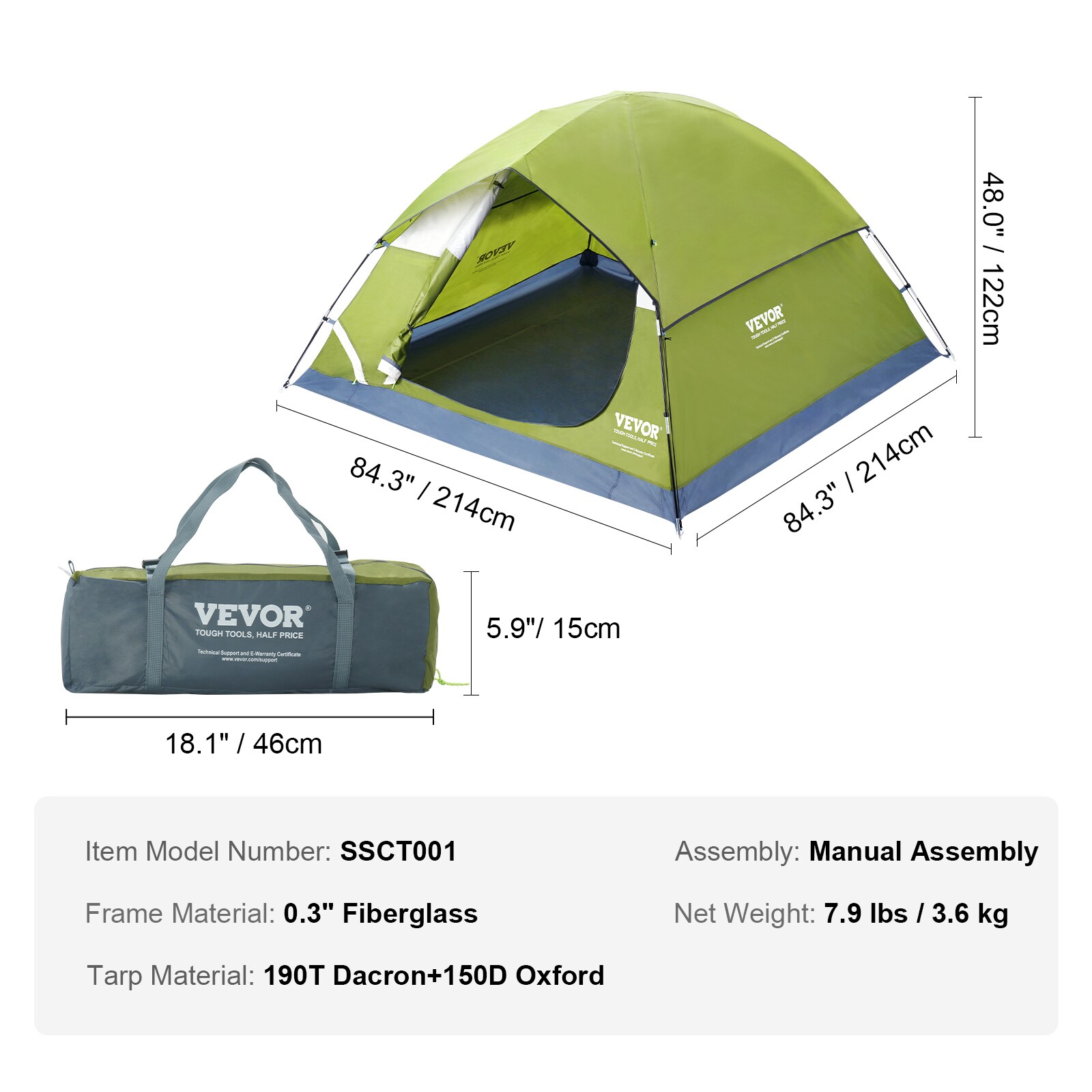 VEVOR LYZPBLXWDLNJBUREMV0 tents - View #8