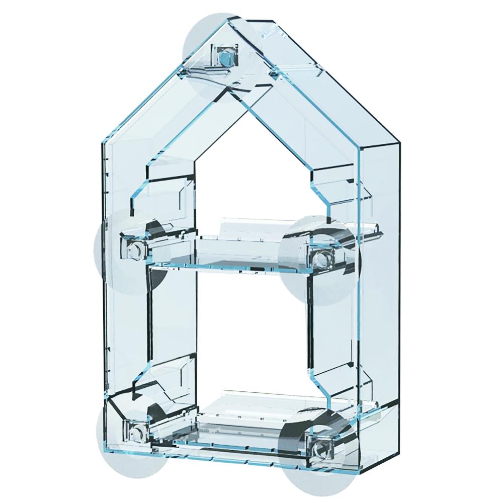 Style Selections Clear Acrylic Window-mount (suction Cup) Window Bird  Feeder- 0.625-lb Capacity