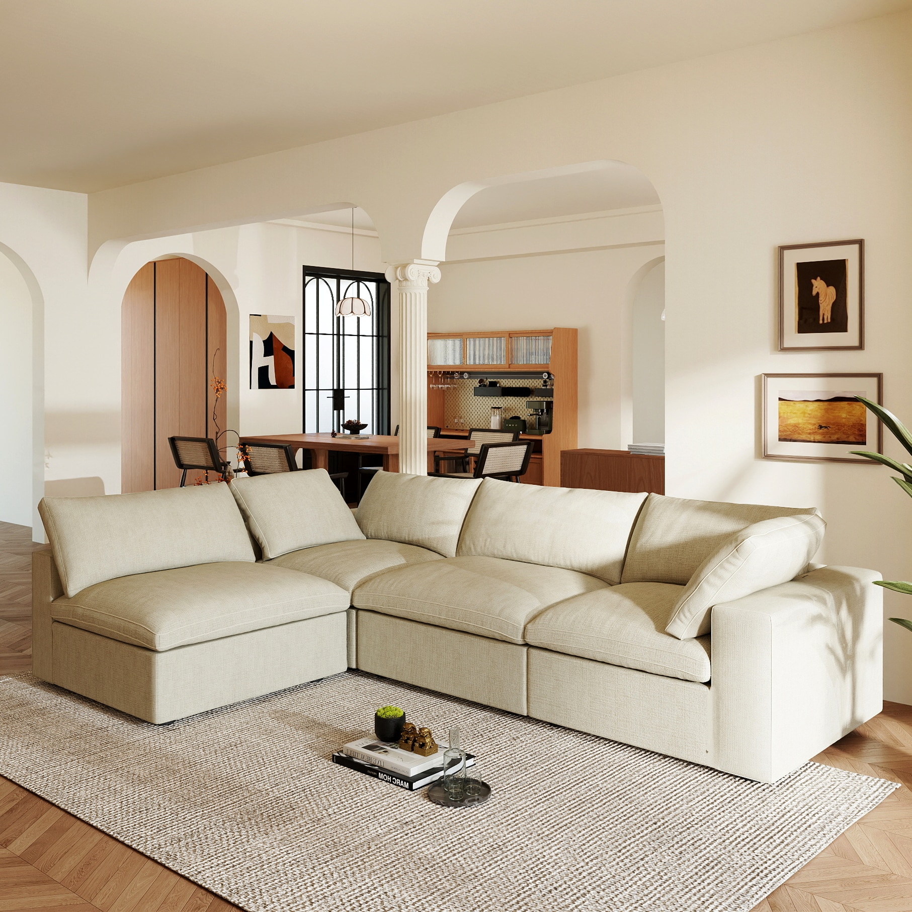 BuotiqHom DH-S4-121KH Sofas-Loveseats - View #3