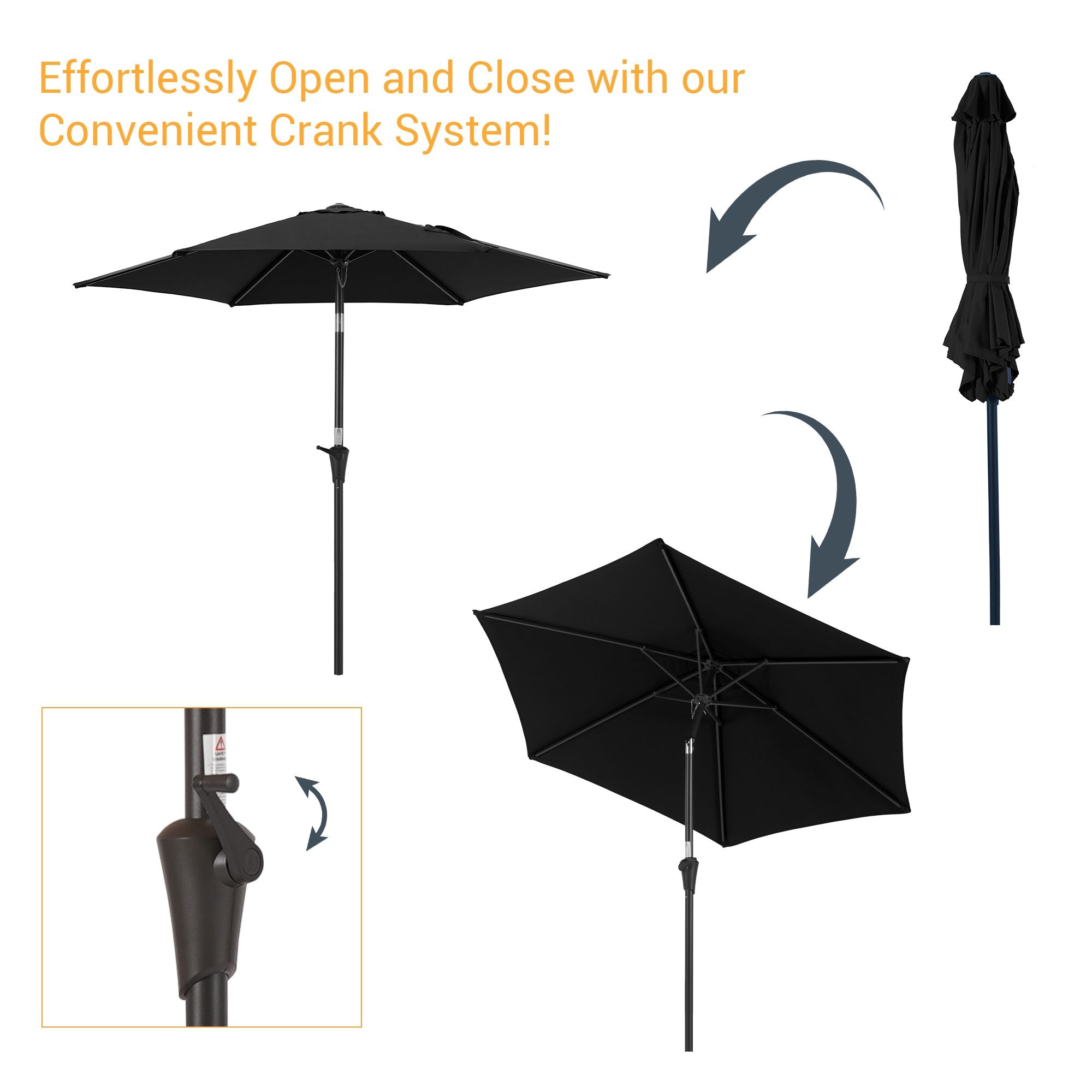 Sonkuki SD-90BK Umbrellas-2 - View #3