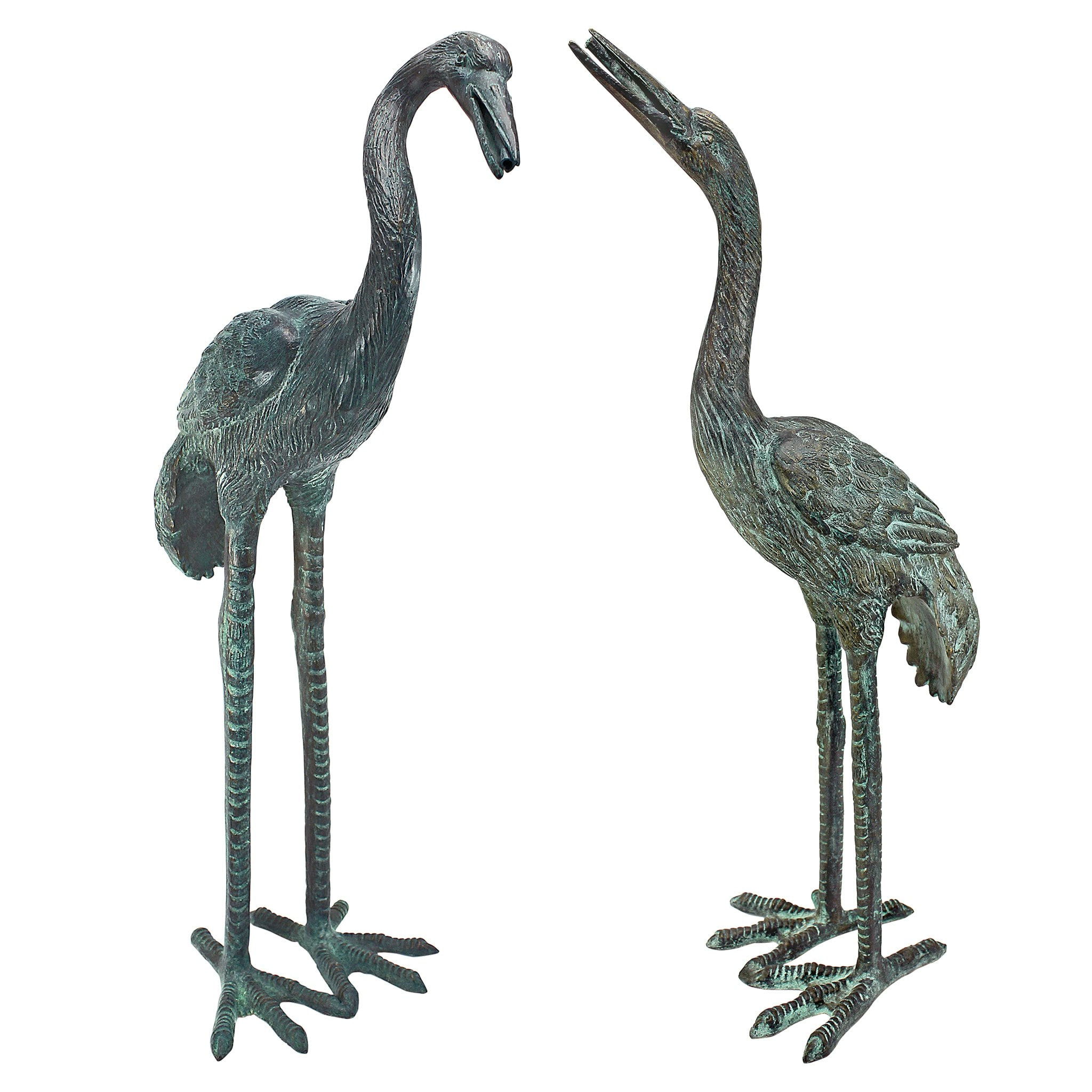 Design Toscano SU2025 Multiple Colors/Finishes Heron Garden Statue