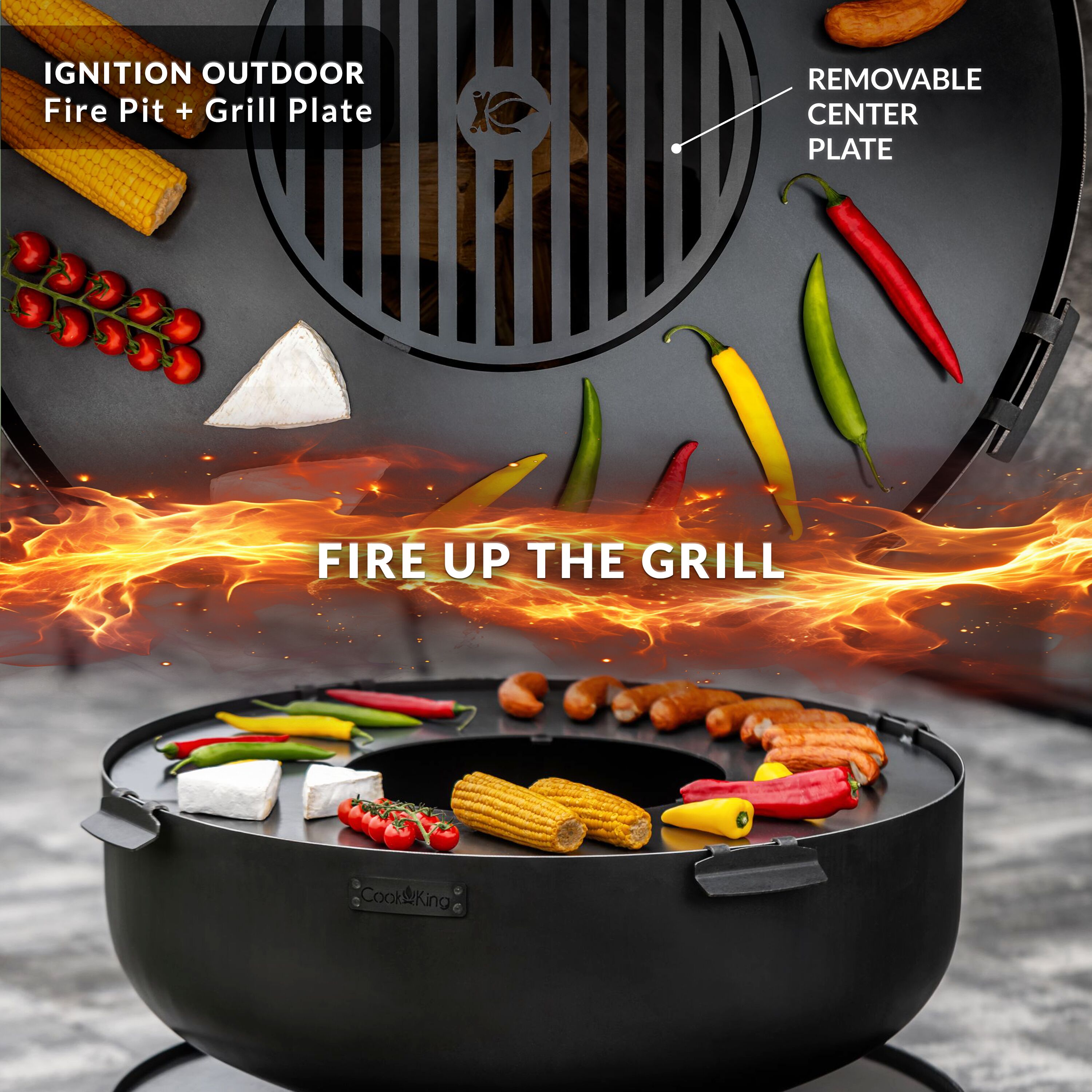 Good Directions 111562GC Outdoor-Woodburning-Firepits - View #2