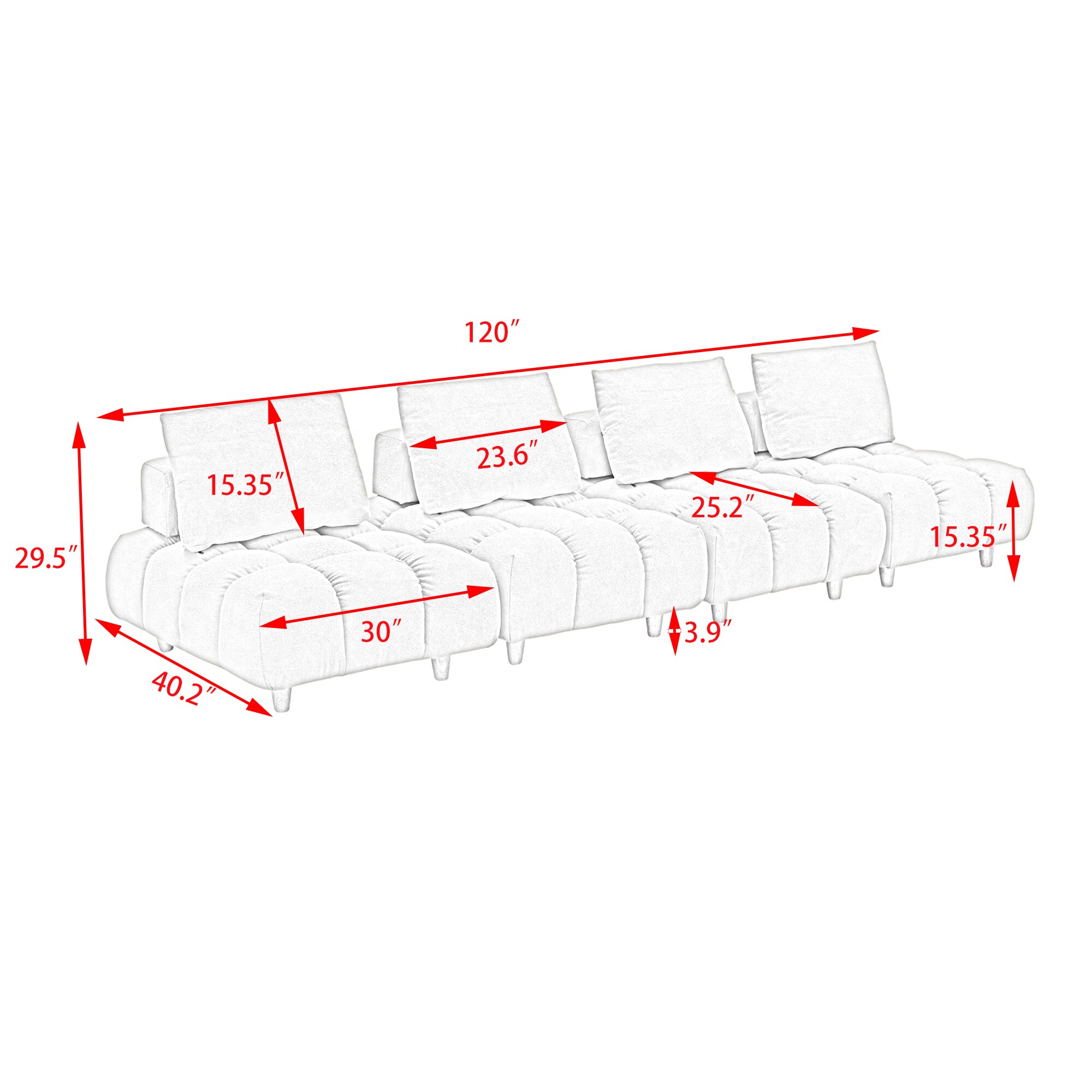 Bybafun YC5200108 Sofas-Loveseats - View #4