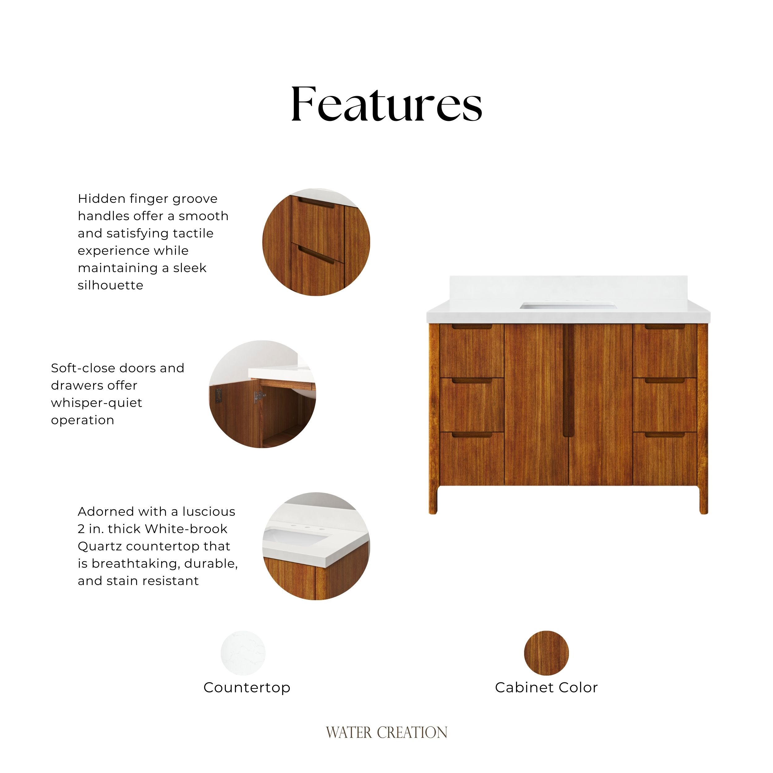 Water Creation SE48QZ00MW-000000000 Bath-Vanity-Combo - View #8