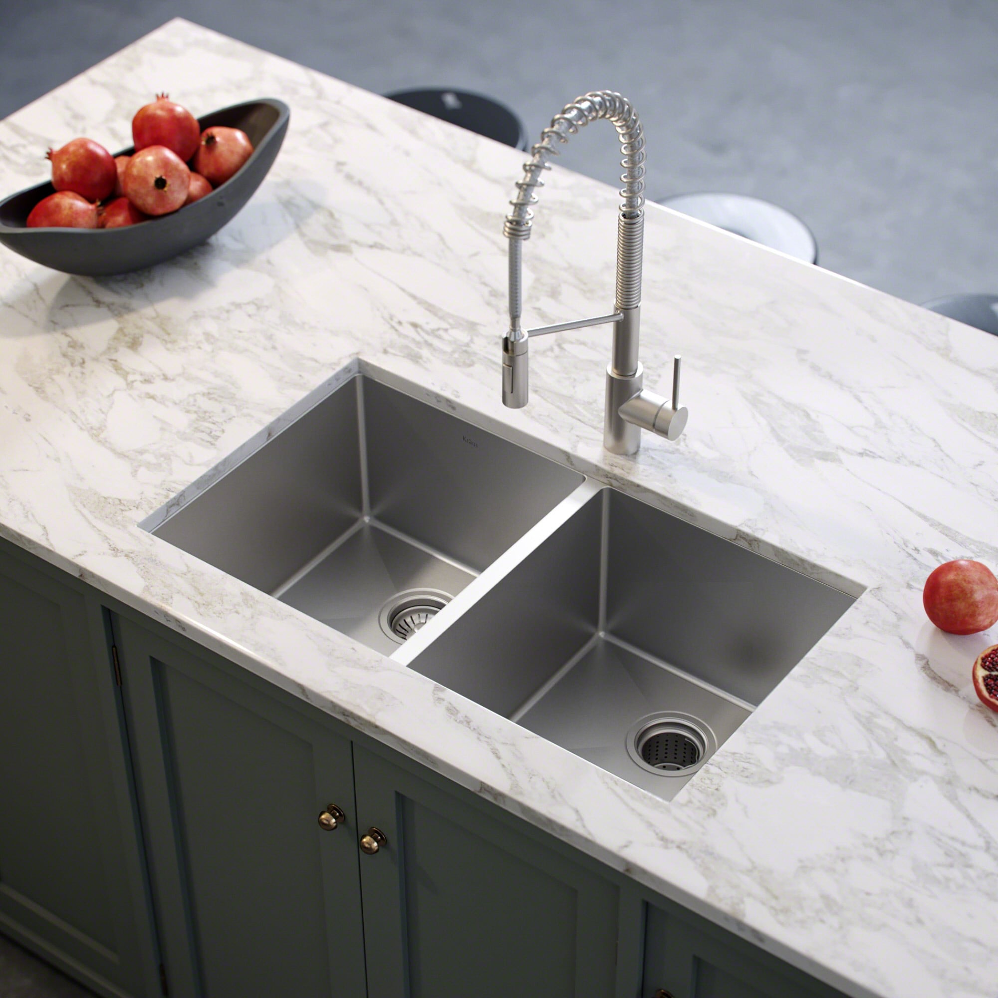 Kraus KHU102-33 Kitchen-Sinks - View #3