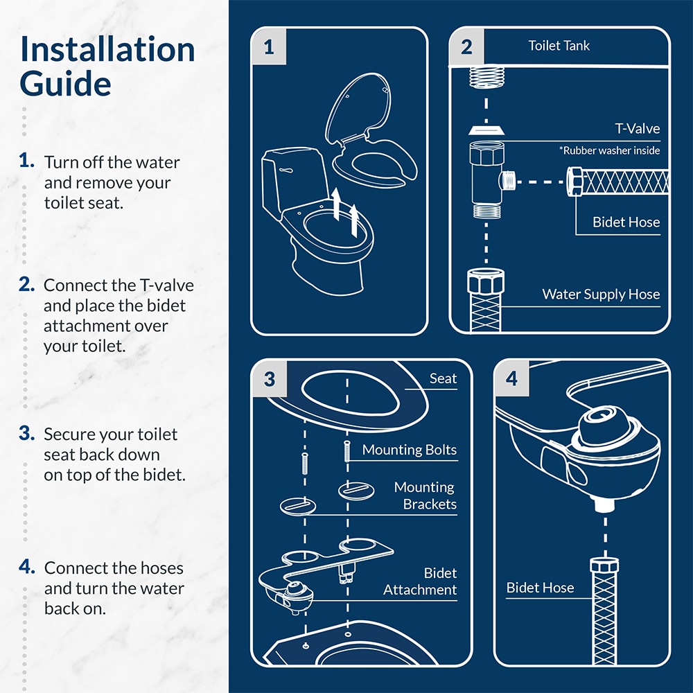 Bio Bidet SLIMGLOW 000 Bidet-Attachments - View #3