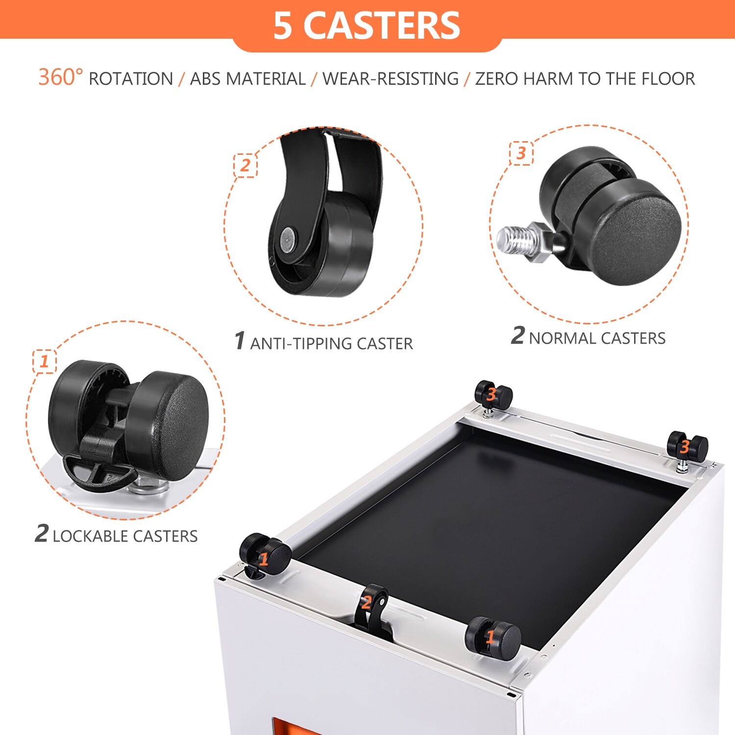 CASAINC LY-WF950GAA Filing-Cabinets - View #3