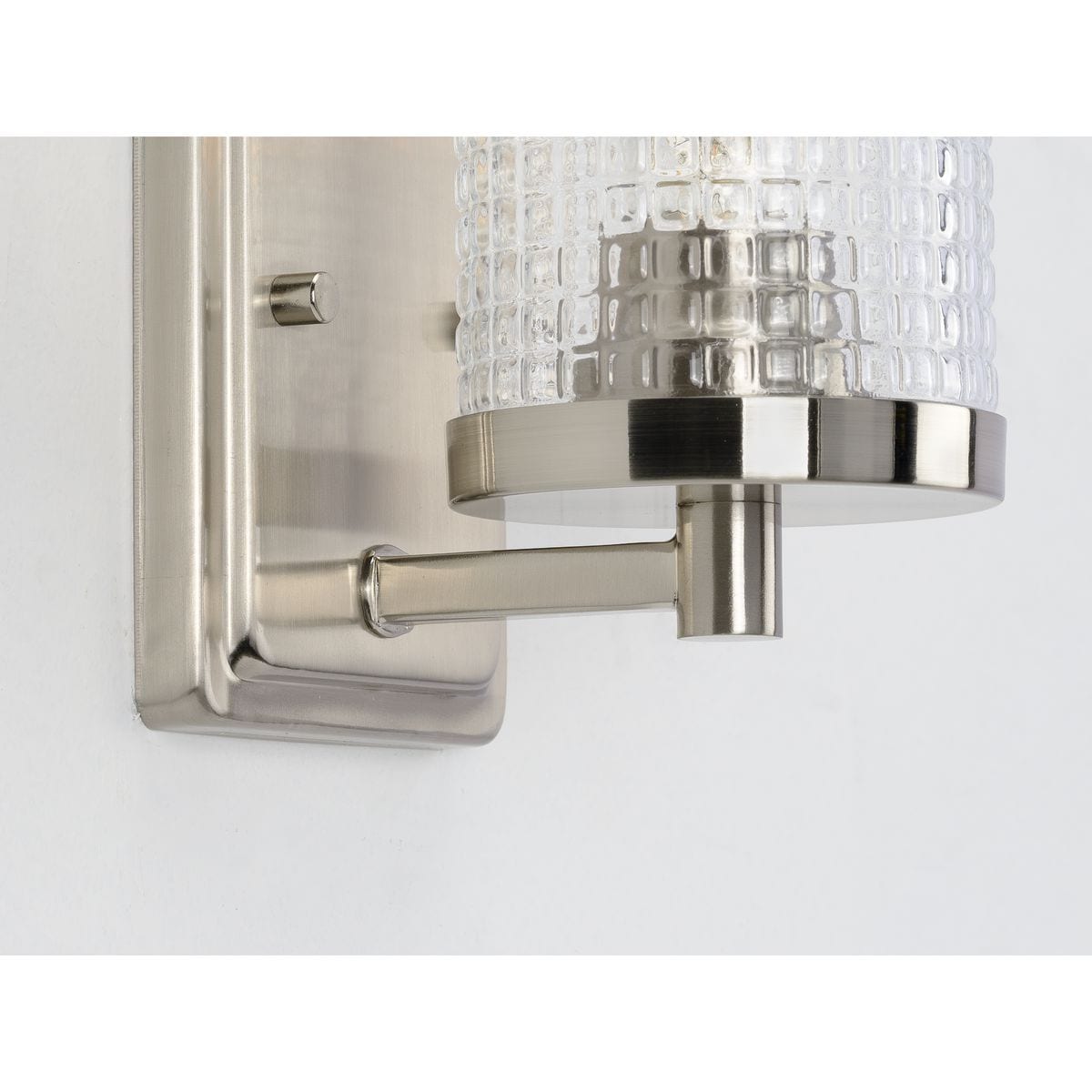 Fawcett Brushed Nickel Dimmable One-Light Bath Sconce