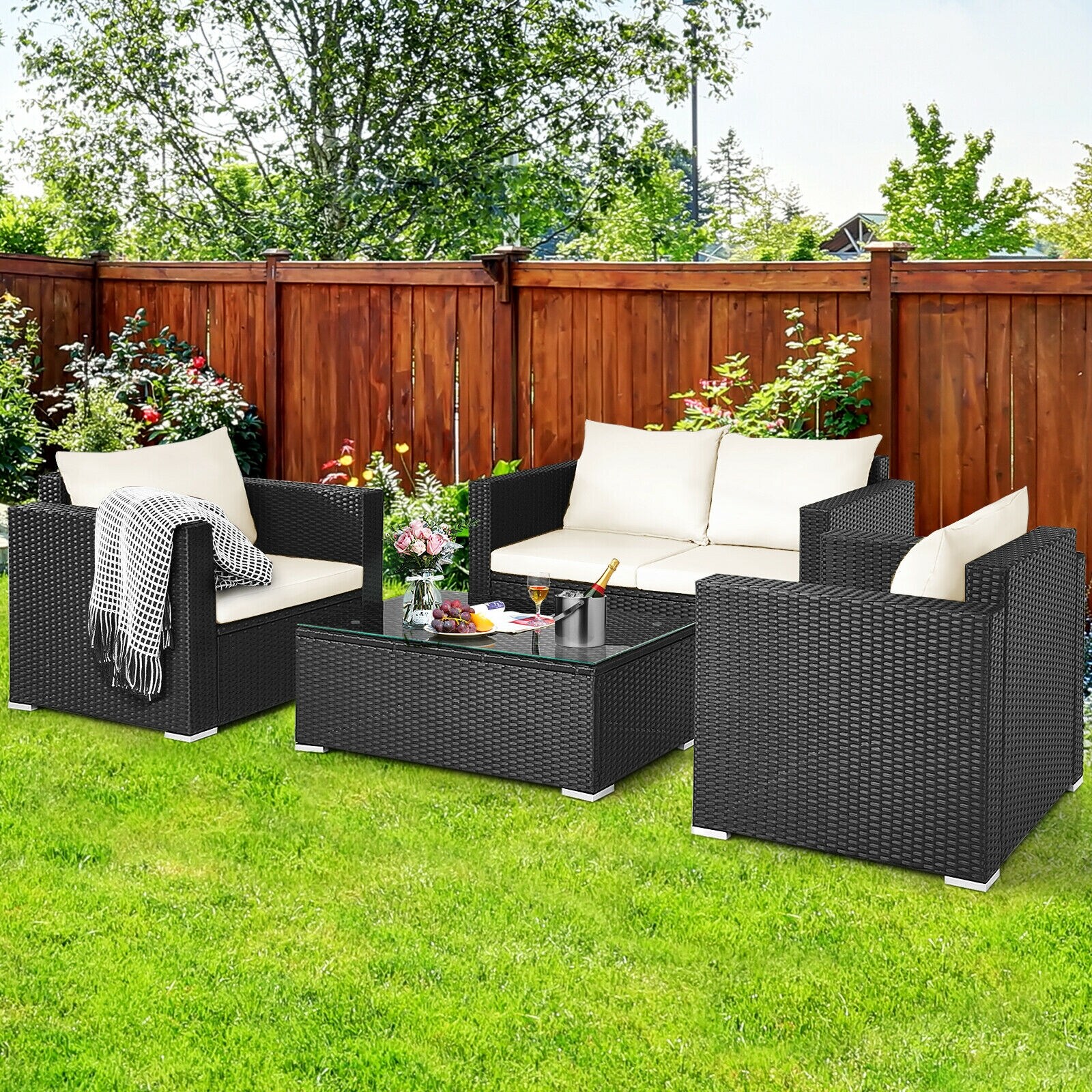 Forclover HYFC-7841BN Patio-Conversation-Sets - View #11