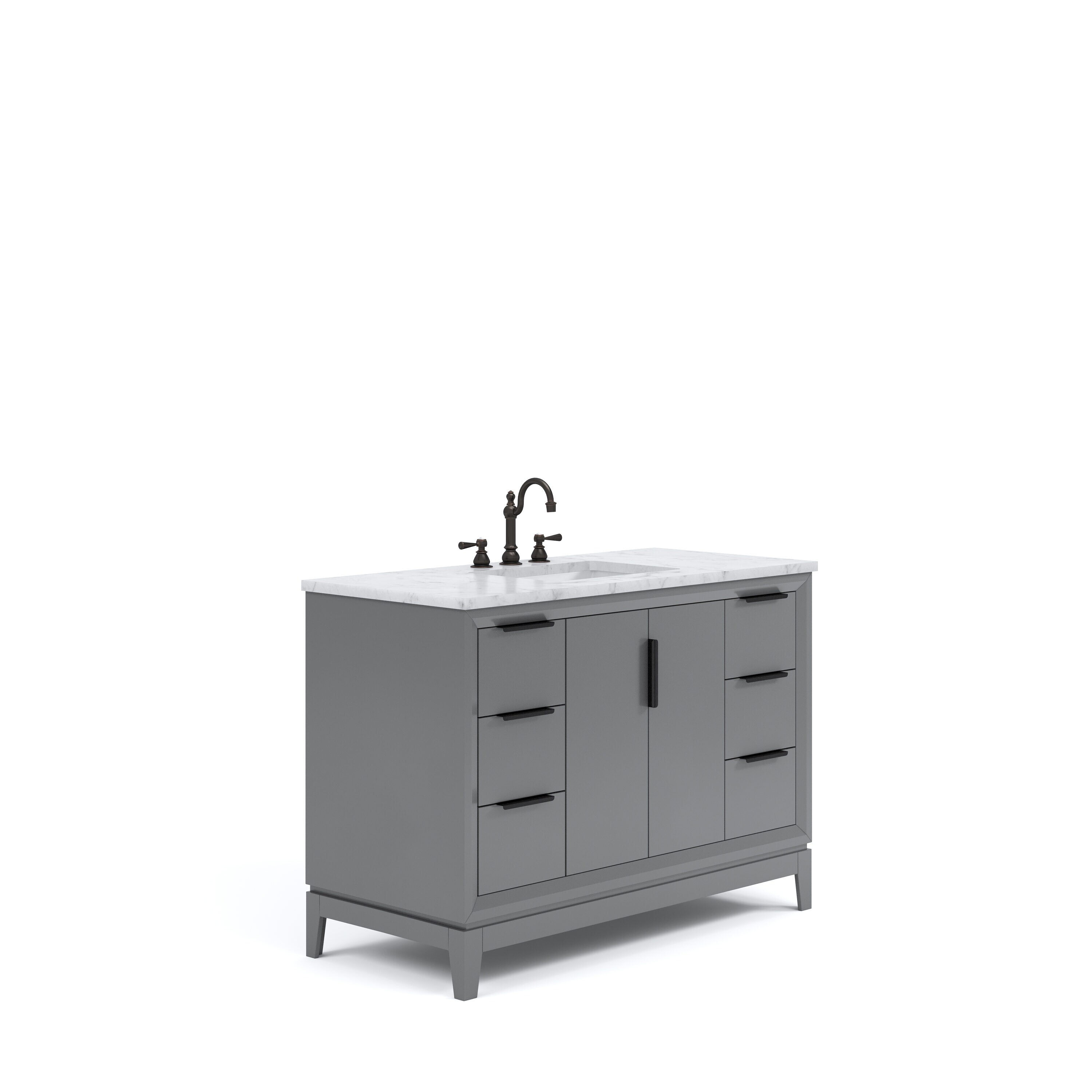 Water Creation VEL048CWCG27 Bath-Vanity-Combo - View #3