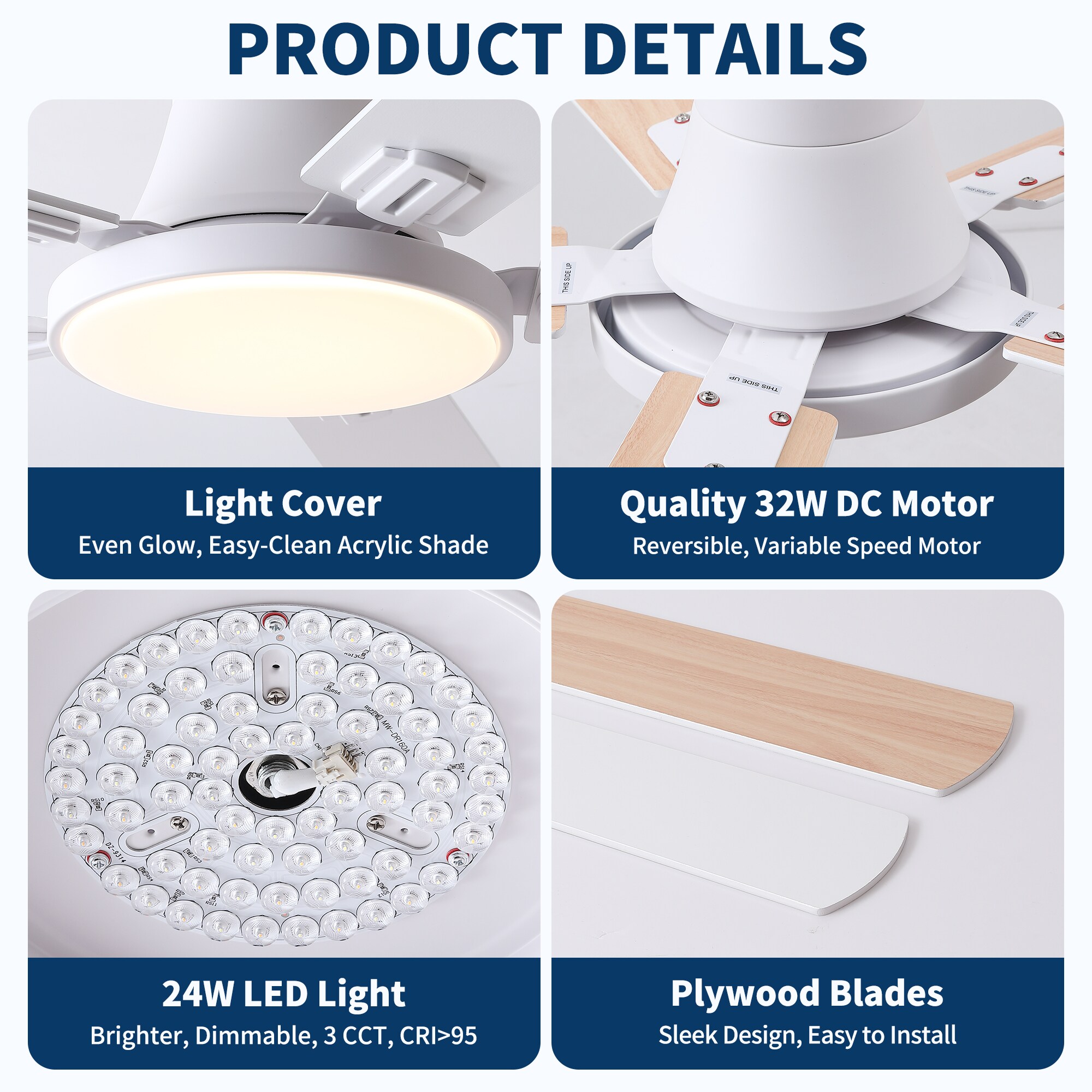 Cuschoice MDHK1-74-CF Ceiling-Fans - View #6